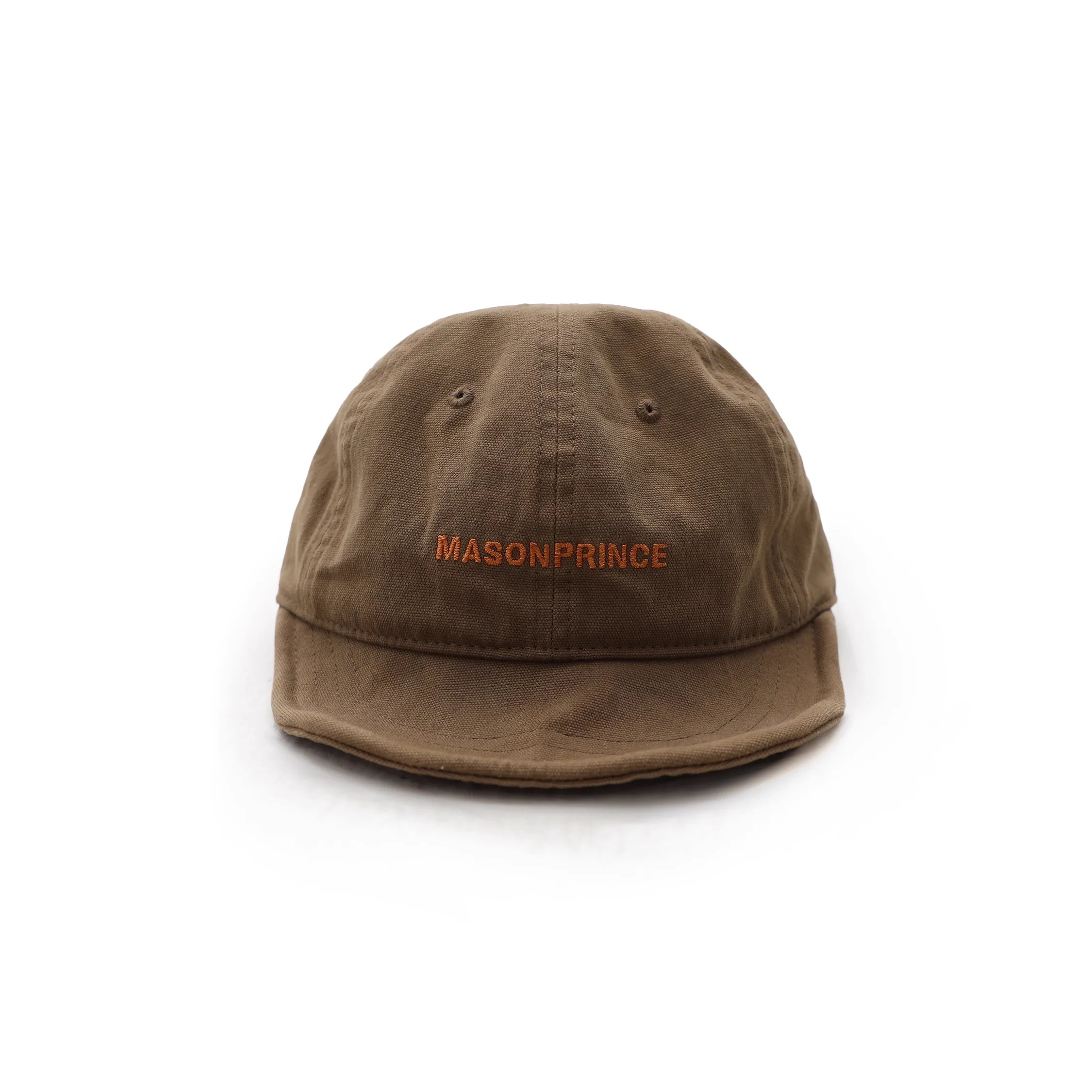 MASONPRINCE Retro Flat-Top Baseball Cap with Island-Inspired Design