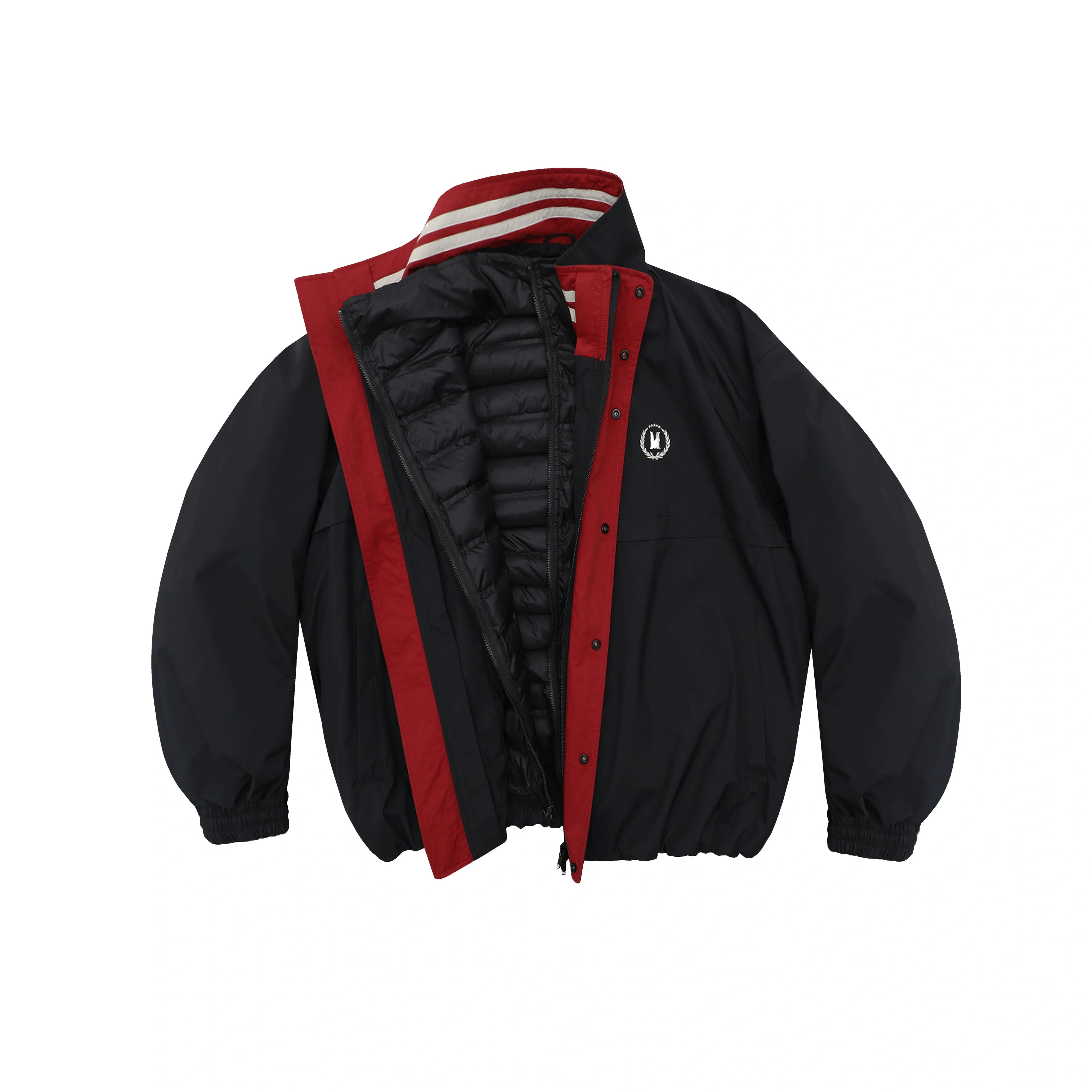 MASONPRINCE Layered Sporty Down Puffer Set