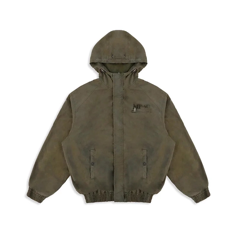 MASONPRINCE 90s Military Spray-Dyed Windproof Tracksuit