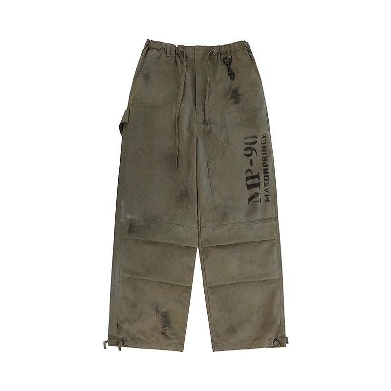 MASONPRINCE 90s Military Spray-Dyed Windproof Tracksuit