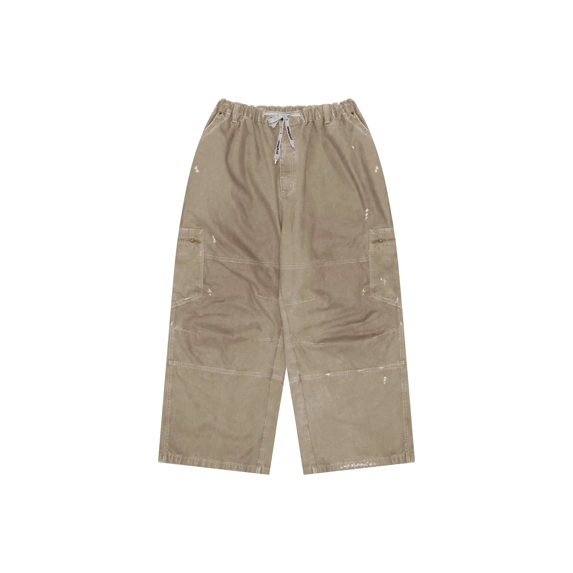 MASONPRINCE Men's Autumn Textured Cotton Cargo Workwear Pants