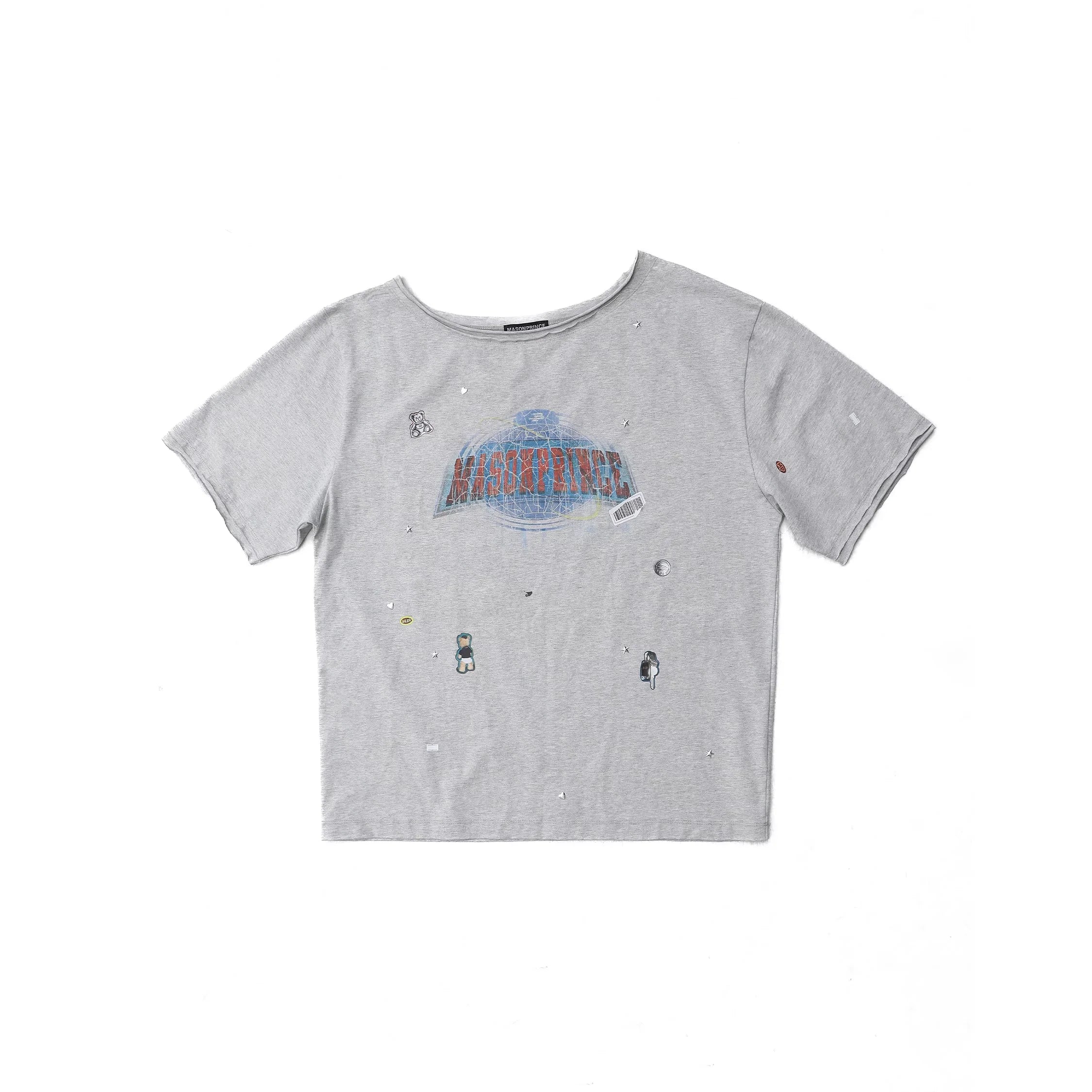 MASONPRINCE Summer Knit Three-Piece Streetwear Set