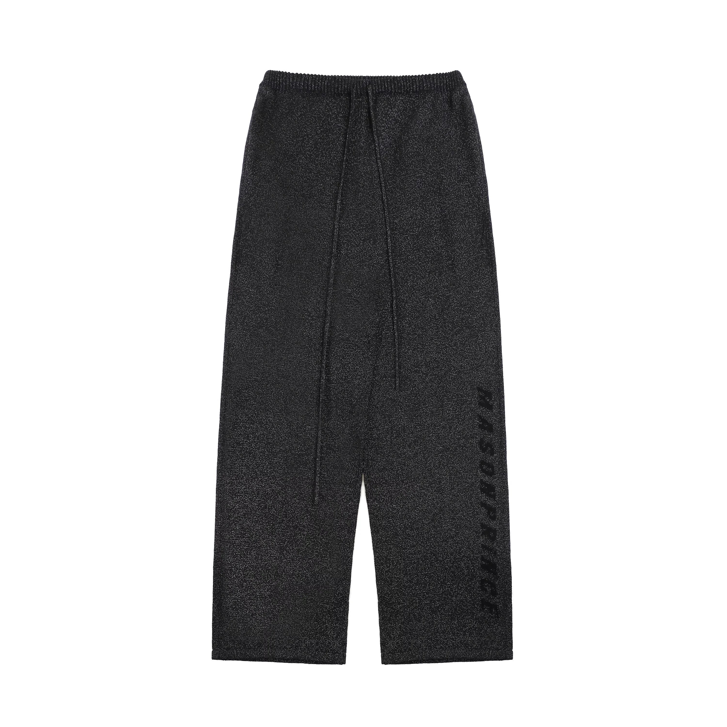 MASONPRINCE Reflective Knit Hoodie and Pants Set with Face Mask