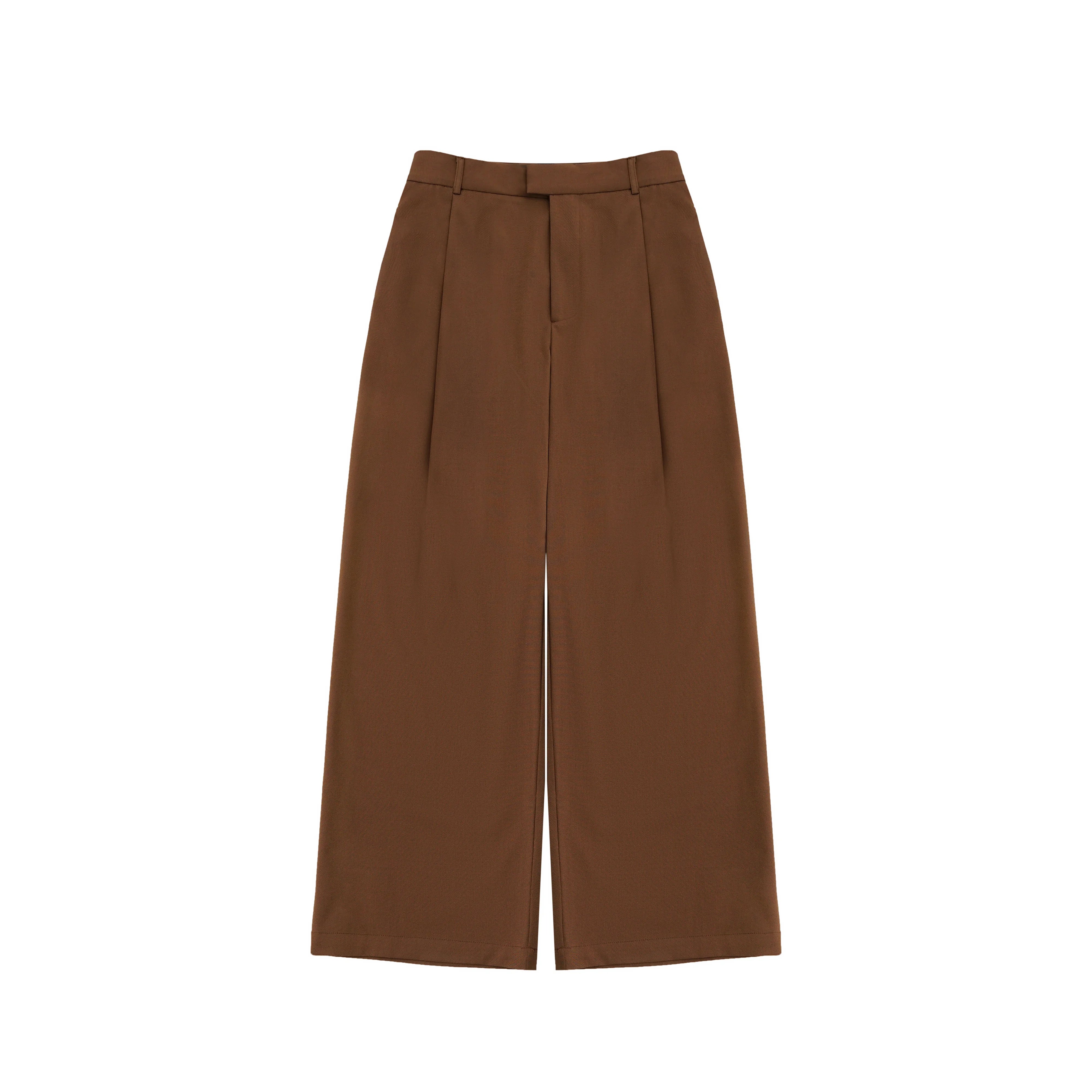 MASONPRINCE Women's High-Waisted Wide-Leg Pleated Pants