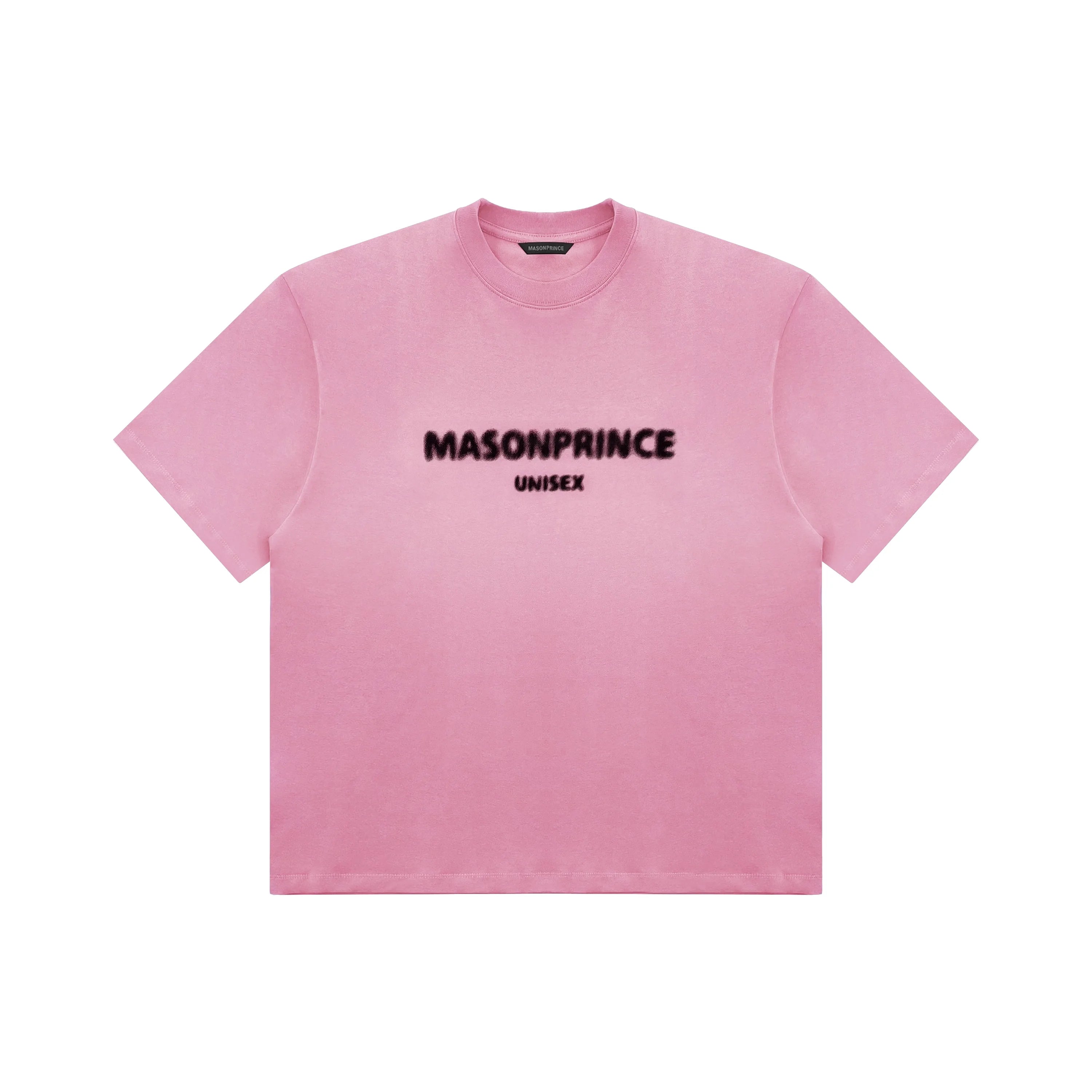 MASONPRINCE Men's Glacier Blue Graphic Short-Sleeve T-Shirt