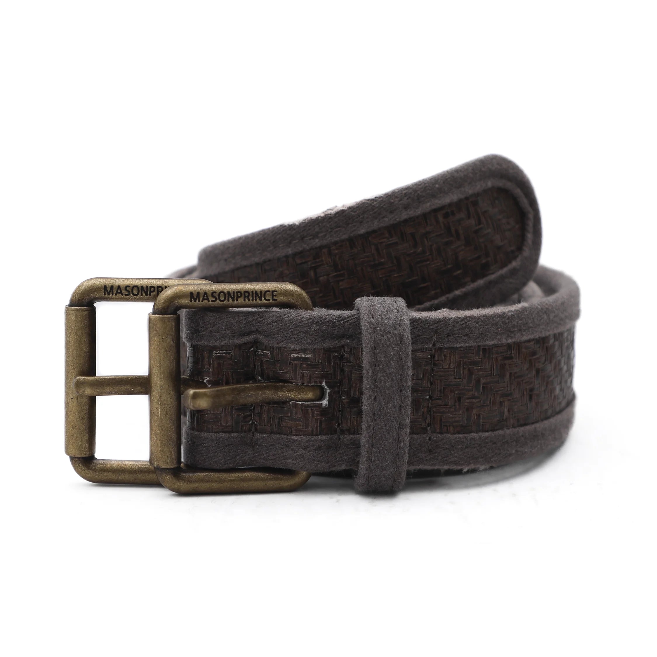 MASONPRINCE Woven Leather Belt Set - Special Edition