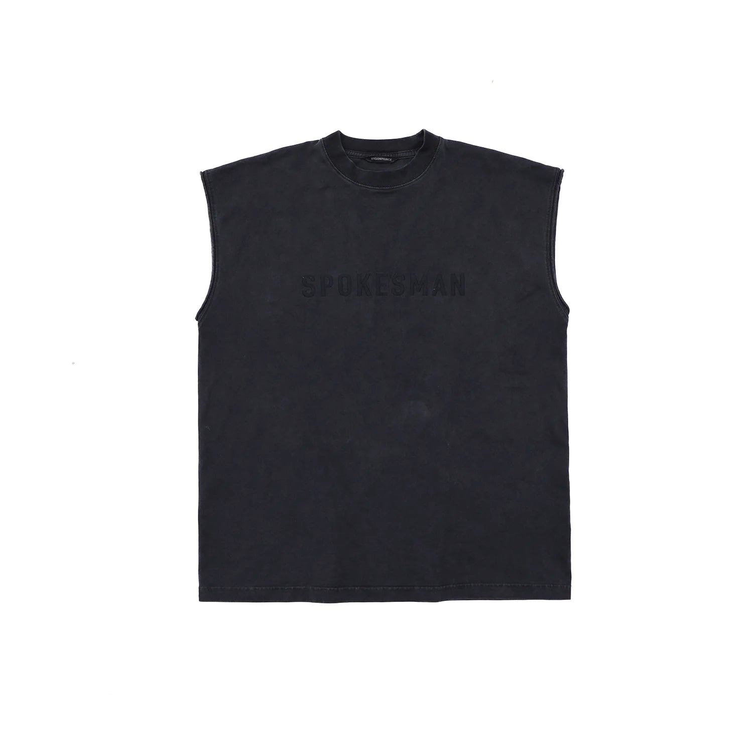 MASONPRINCE Embroidered Sleeveless Streetwear Top