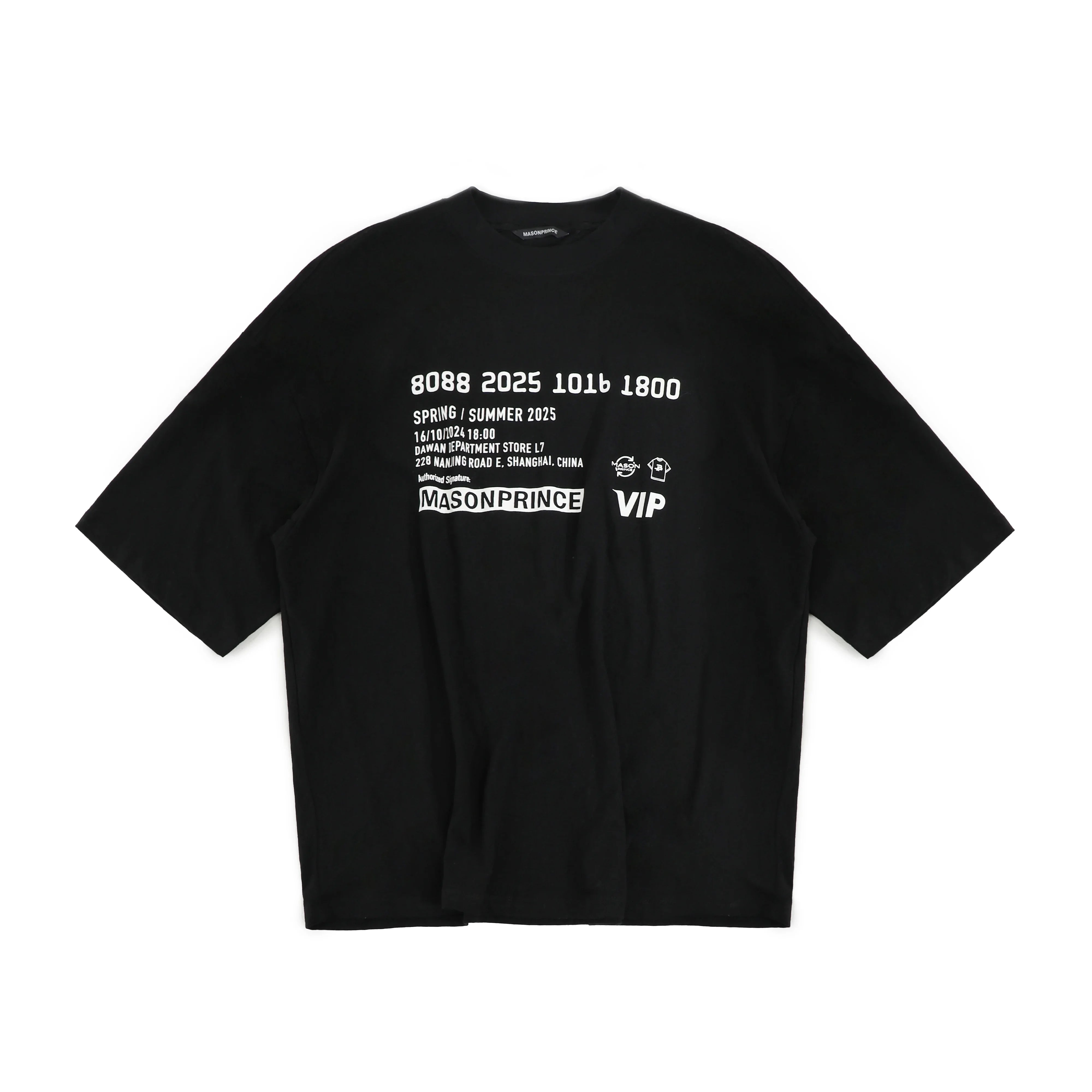 MASONPRINCE SS25 VIP Invitation Graphic T-Shirt