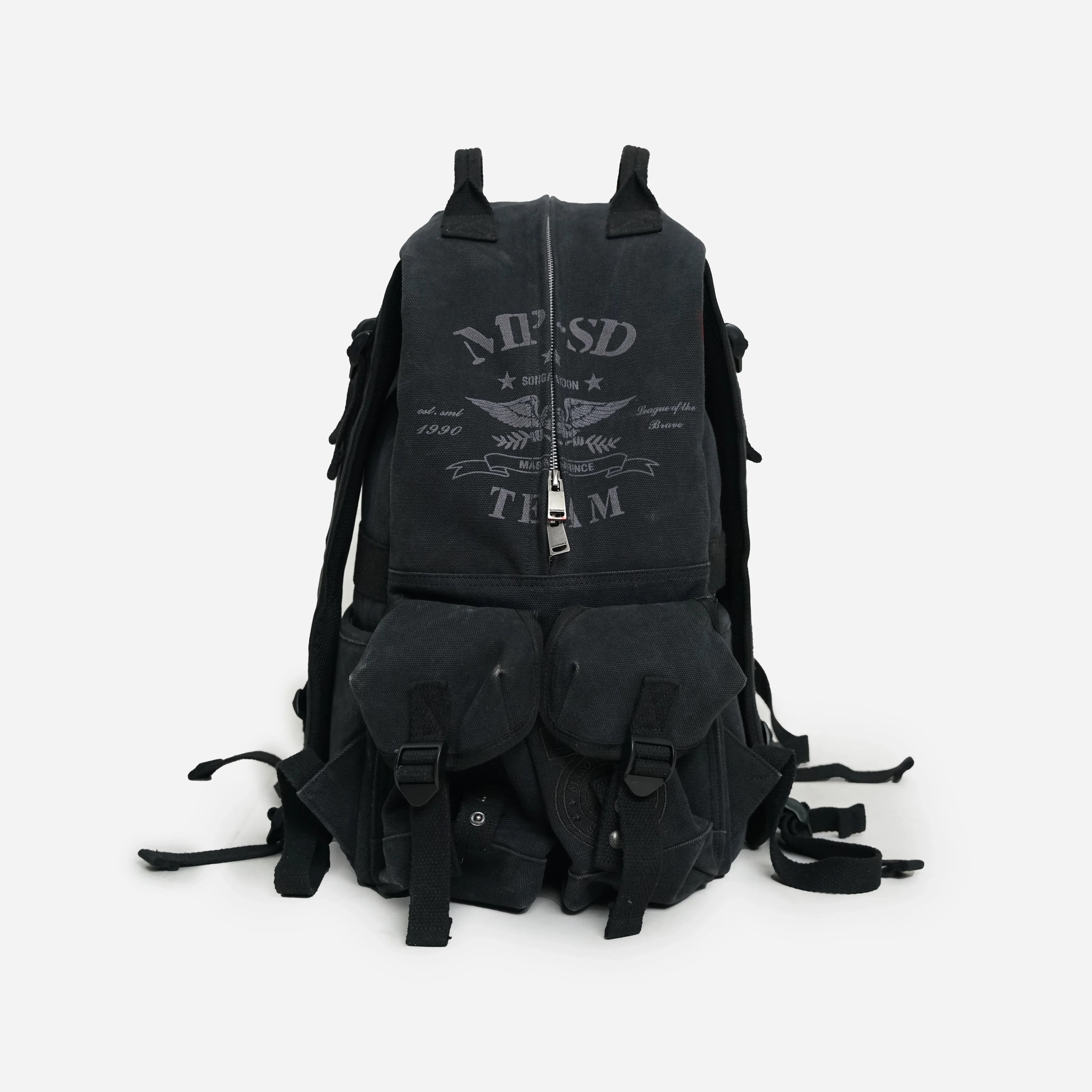 MASONPRINCE Reversible Tactical Canvas Backpack