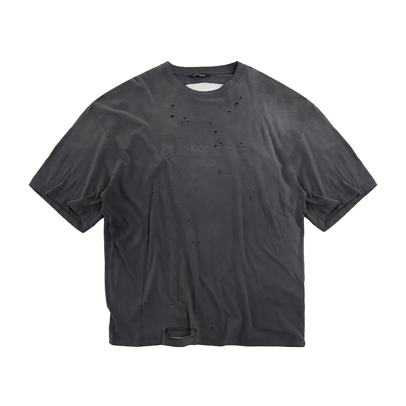 MASONPRINCE Oversized Distressed Unisex T-Shirt