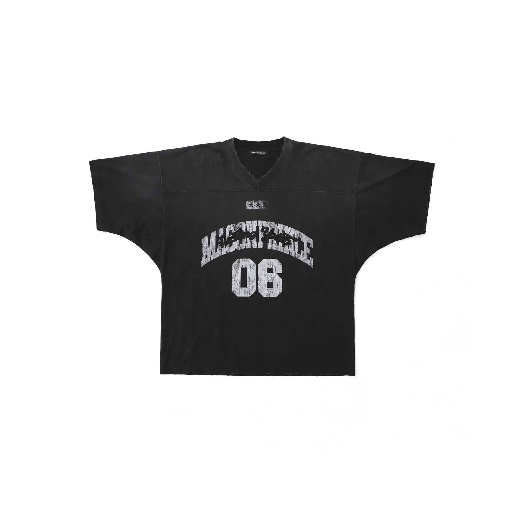 MASONPRINCE Vintage Faded V-Neck Jersey Tee