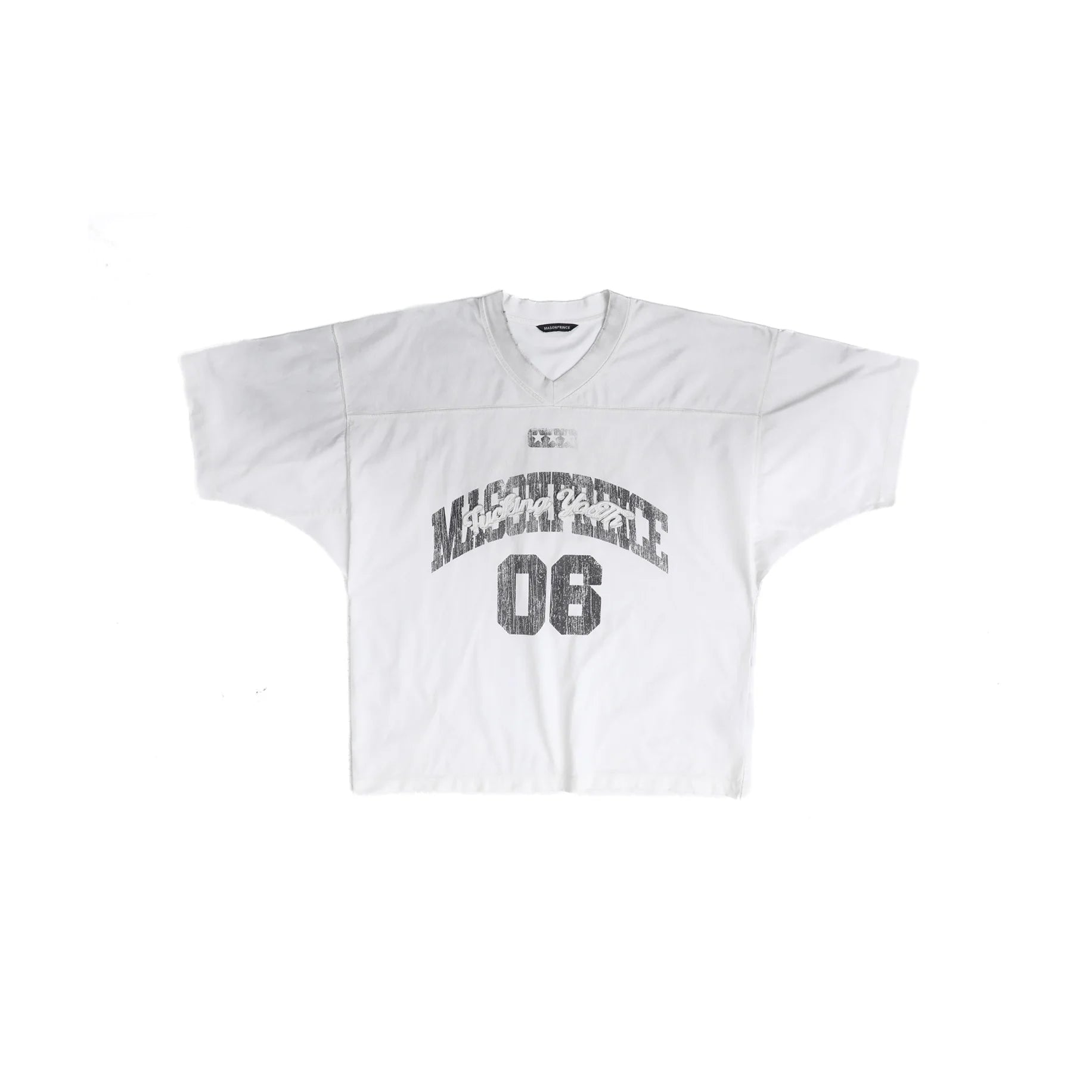 MASONPRINCE Vintage Faded V-Neck Jersey Tee