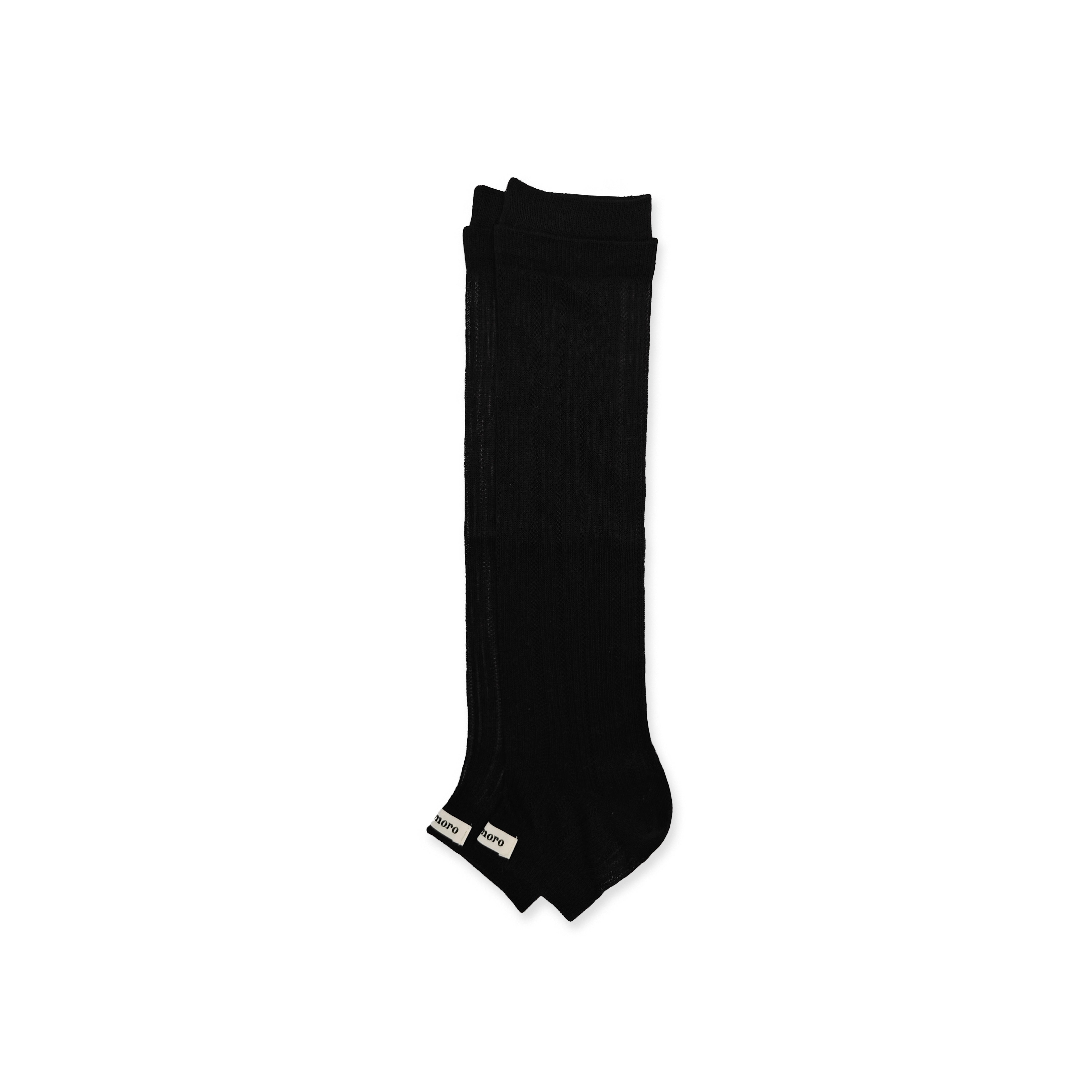 MoroMoro Vintage-Inspired Jacquard Lace Short Socks