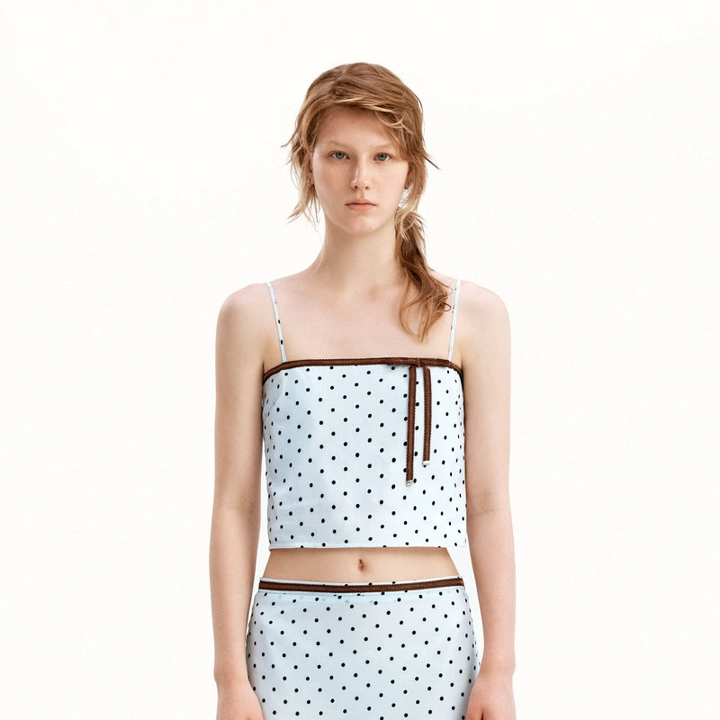 Puki Puki French Polka Dot Bow Sling Set