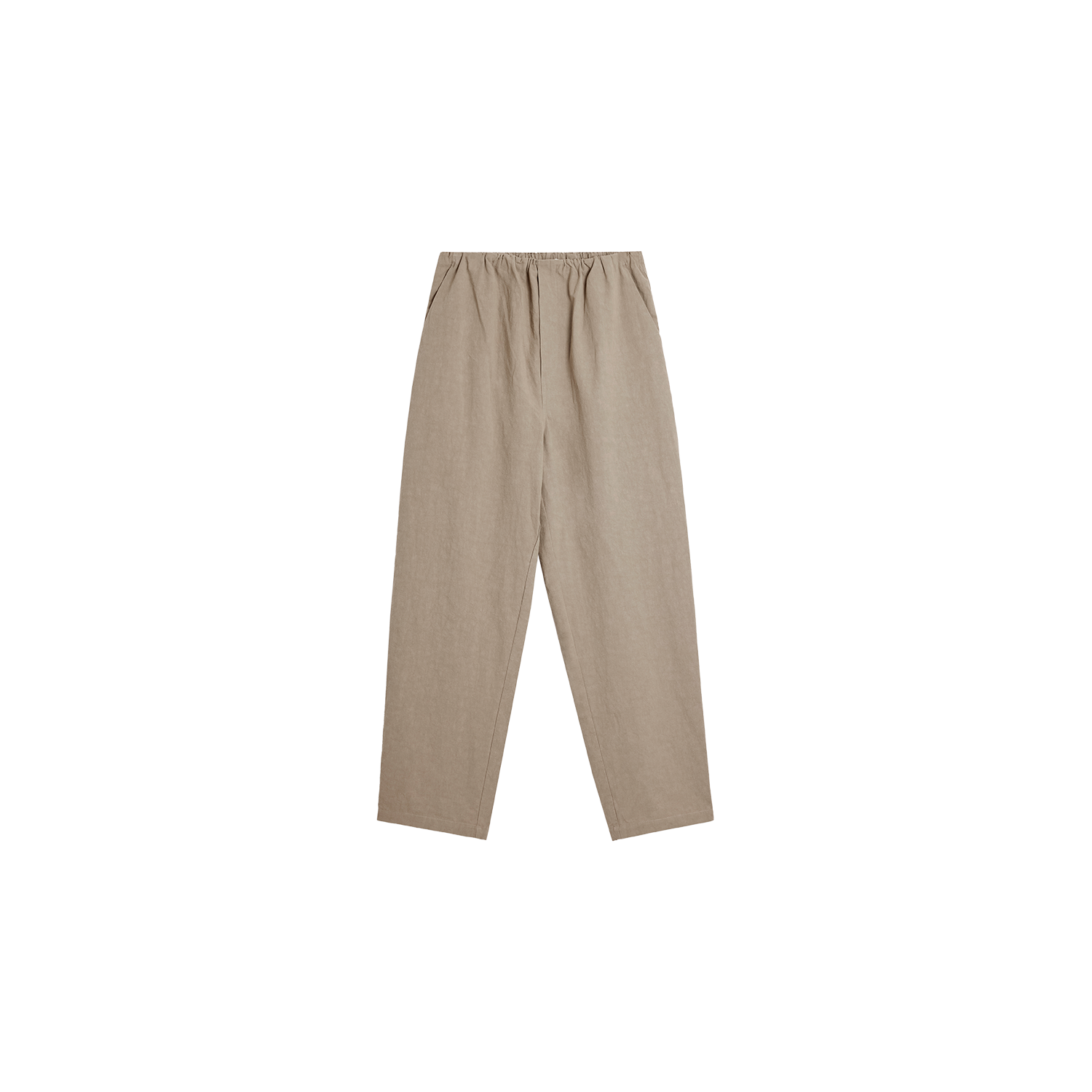 Alright Then Tri-Color Linen-Cotton Tapered Pants