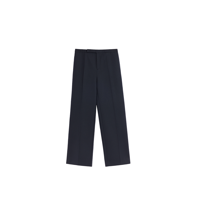 Alright Then Woolen Commuter Trousers with Unique Waistband