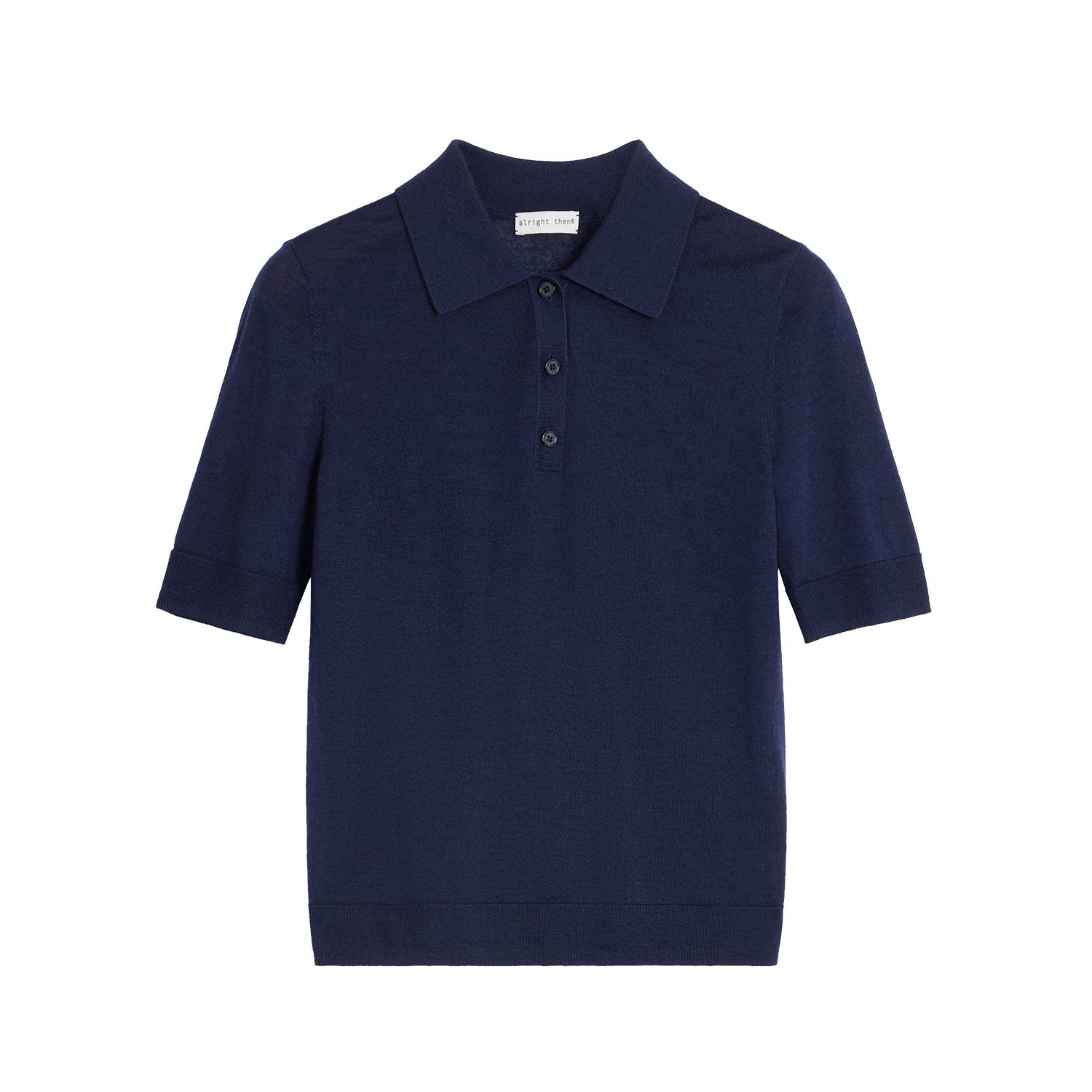 Alright Then Mulberry Silk Blended Polo Shirt - Spring/Summer Collection