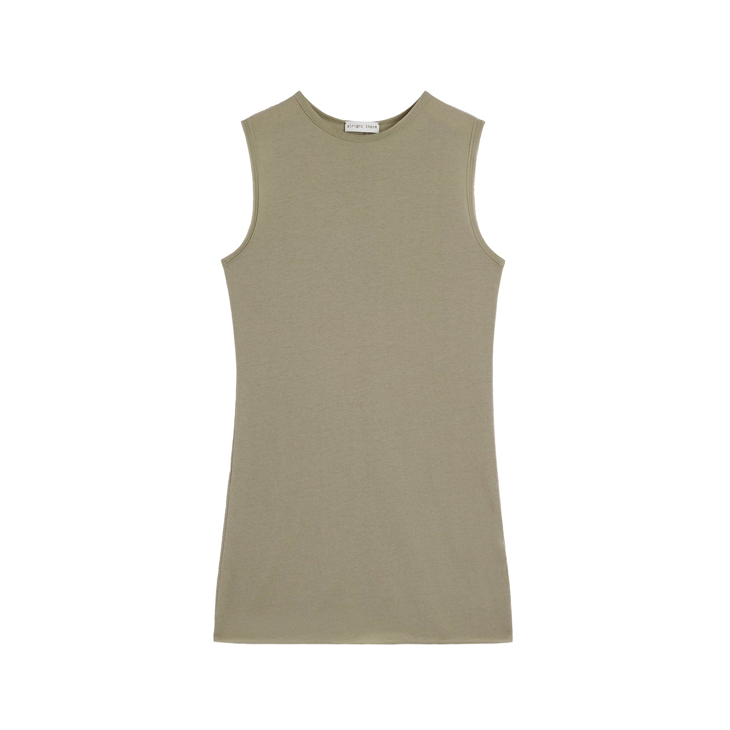 Alright Then Sleeveless Knit Top with Side Coverage