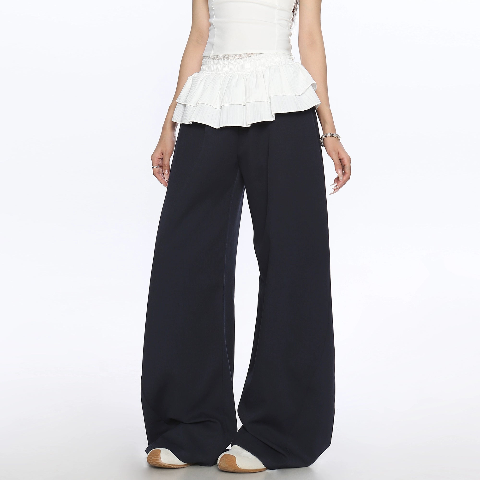 Big Gold Studio Casual Wide-Leg Pants for Women