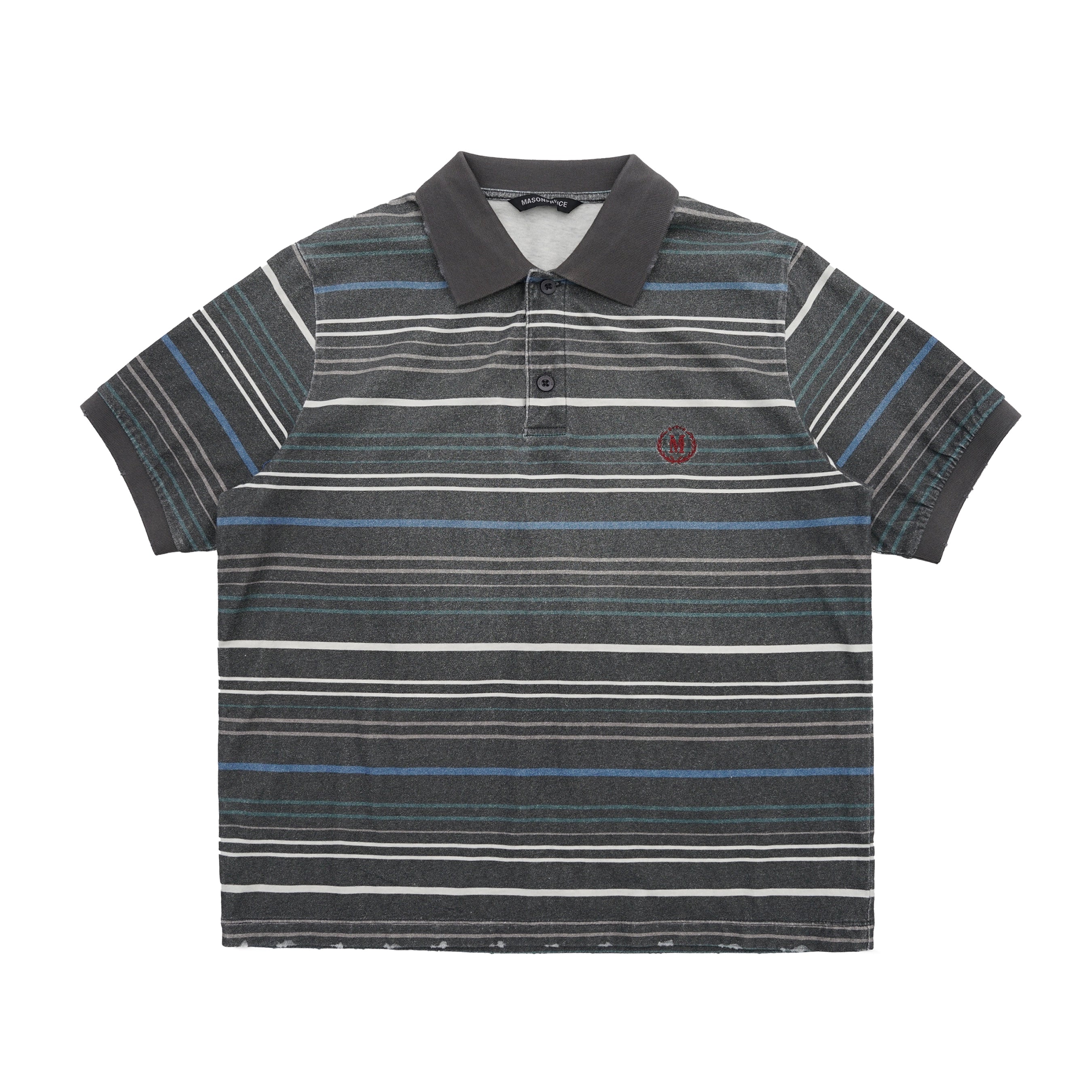 Mason Prince Classic Striped Polo Shirt - Soft & Stylish