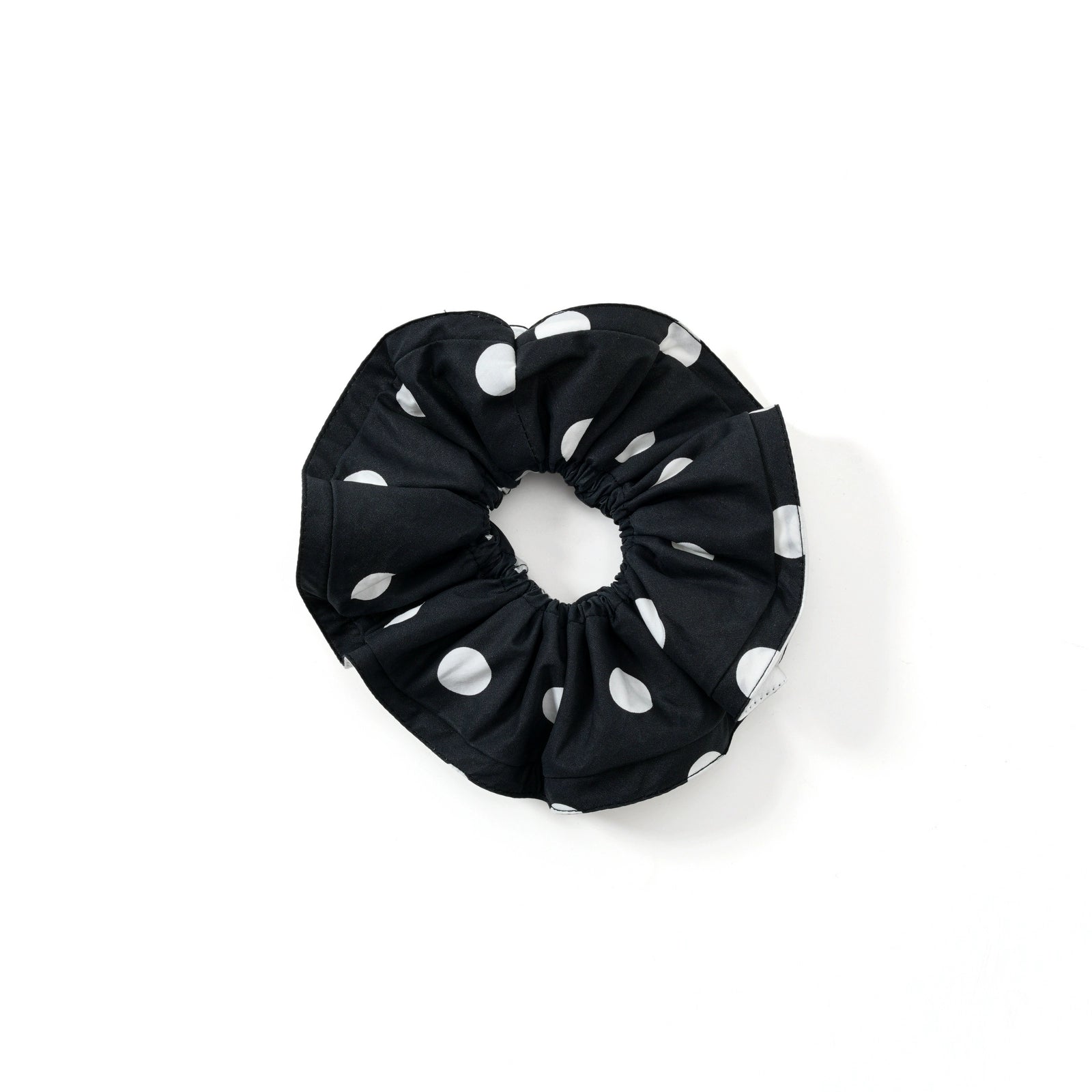 Puki Puki Reversible Polka Dot Hair Scrunchie