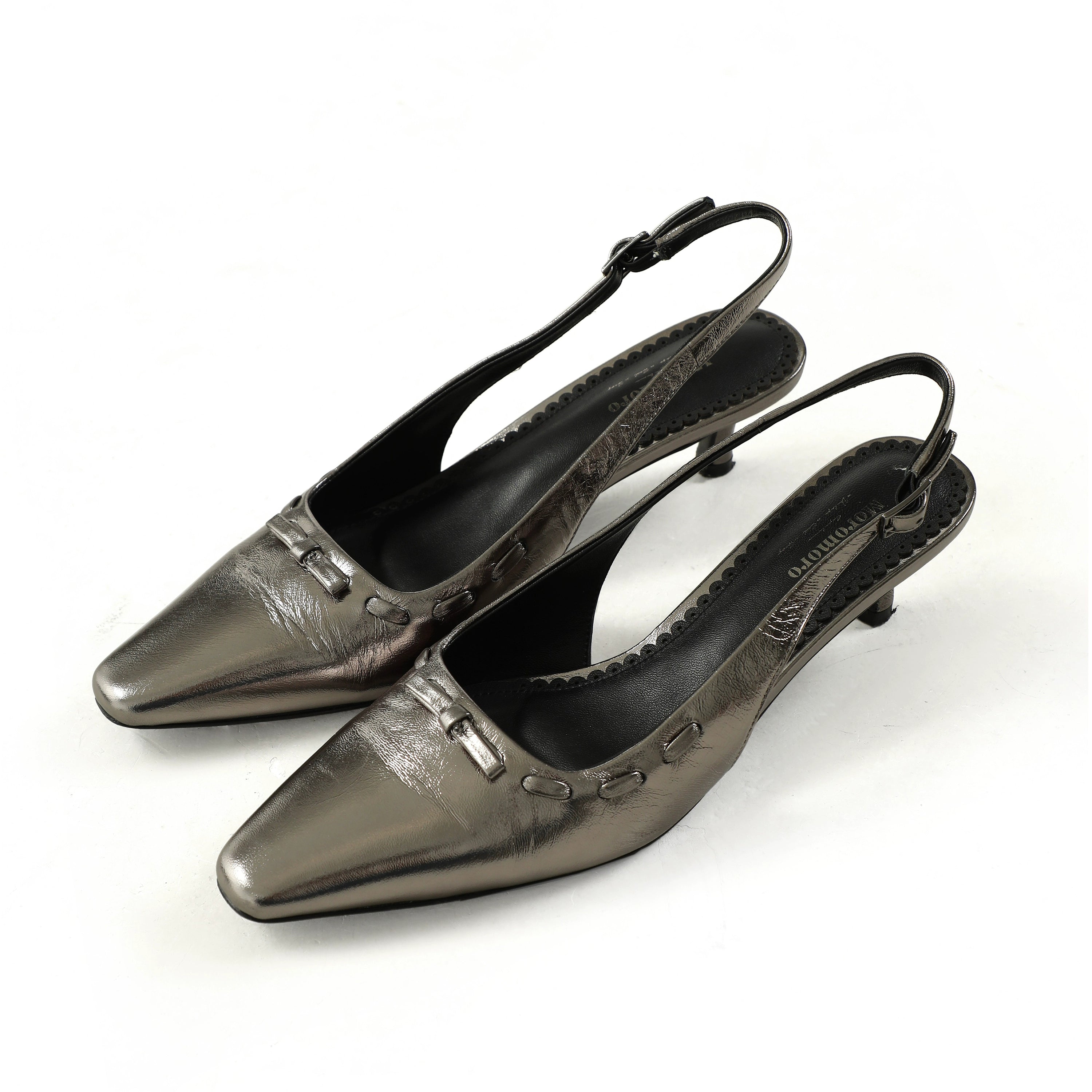 MoroMoro Elegant Imported Goatskin Heels
