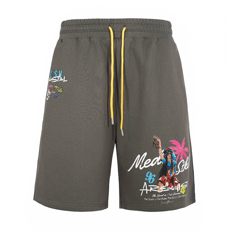 MEDM × STK Retro Summer Shorts for Women and Men