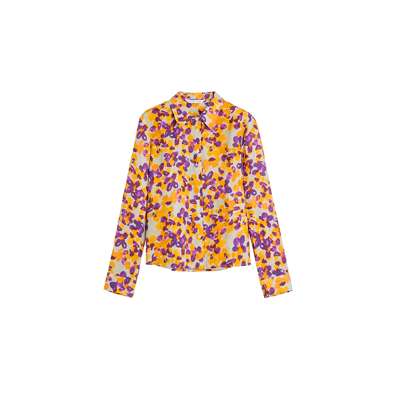 Alright Then Floral Vintage Art Print Long Sleeve Shirt