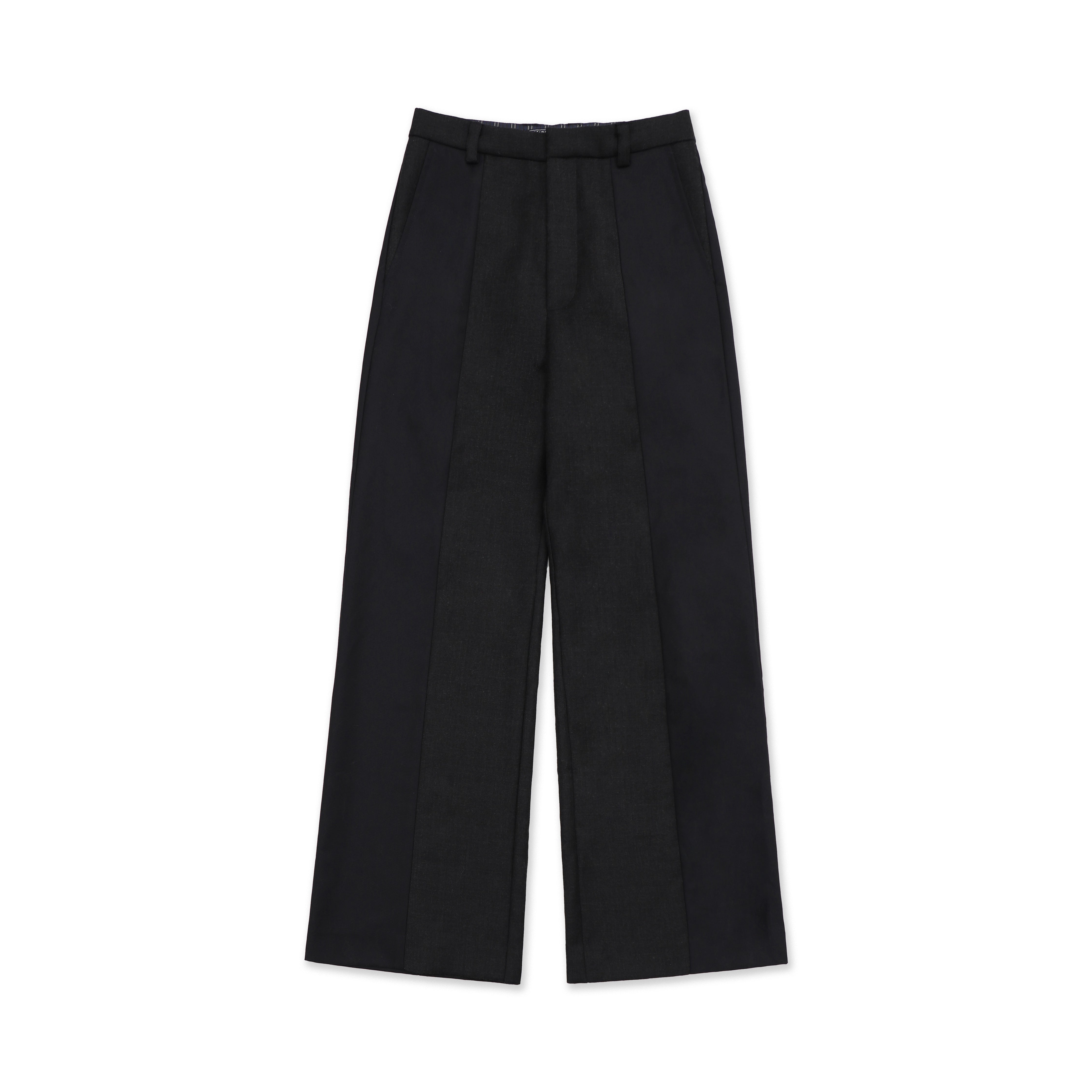 MoroMoro Women's Wool Patchwork Striped Trousers
