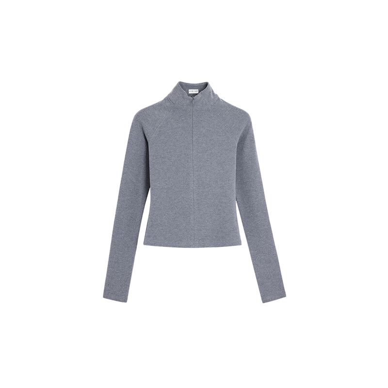 Alright Then Stylish Fleece Jacket with Sporty Collar