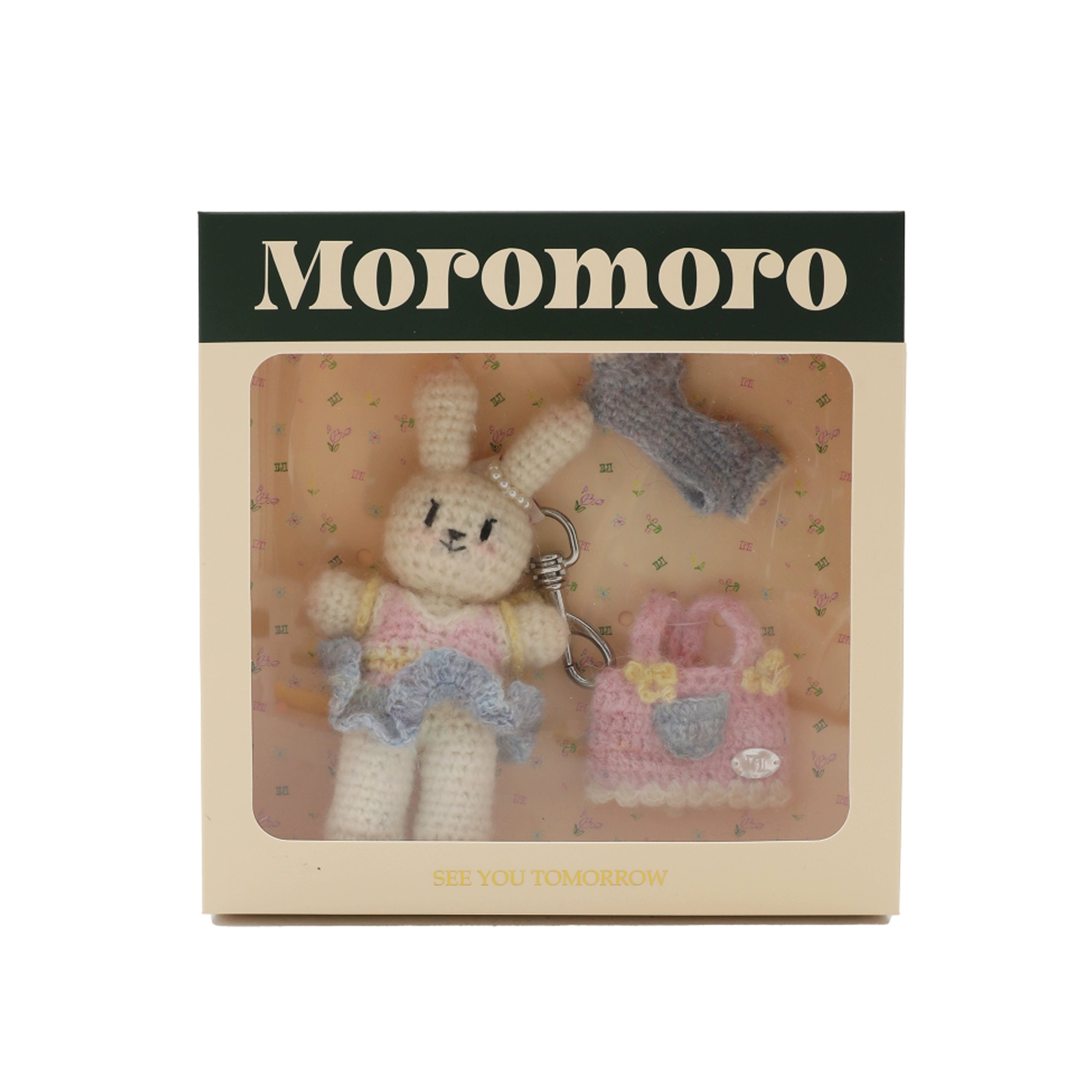 MoroMoro Macaroon Bunny Pendant Set