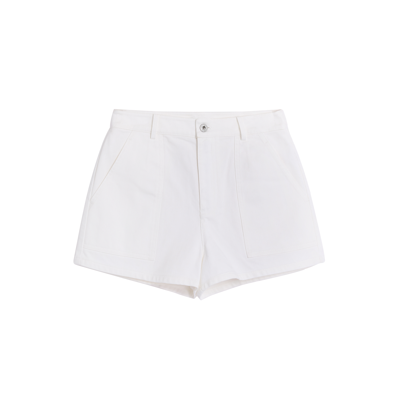 Alright Then Tri-Color Vintage Cotton Jersey Work Shorts