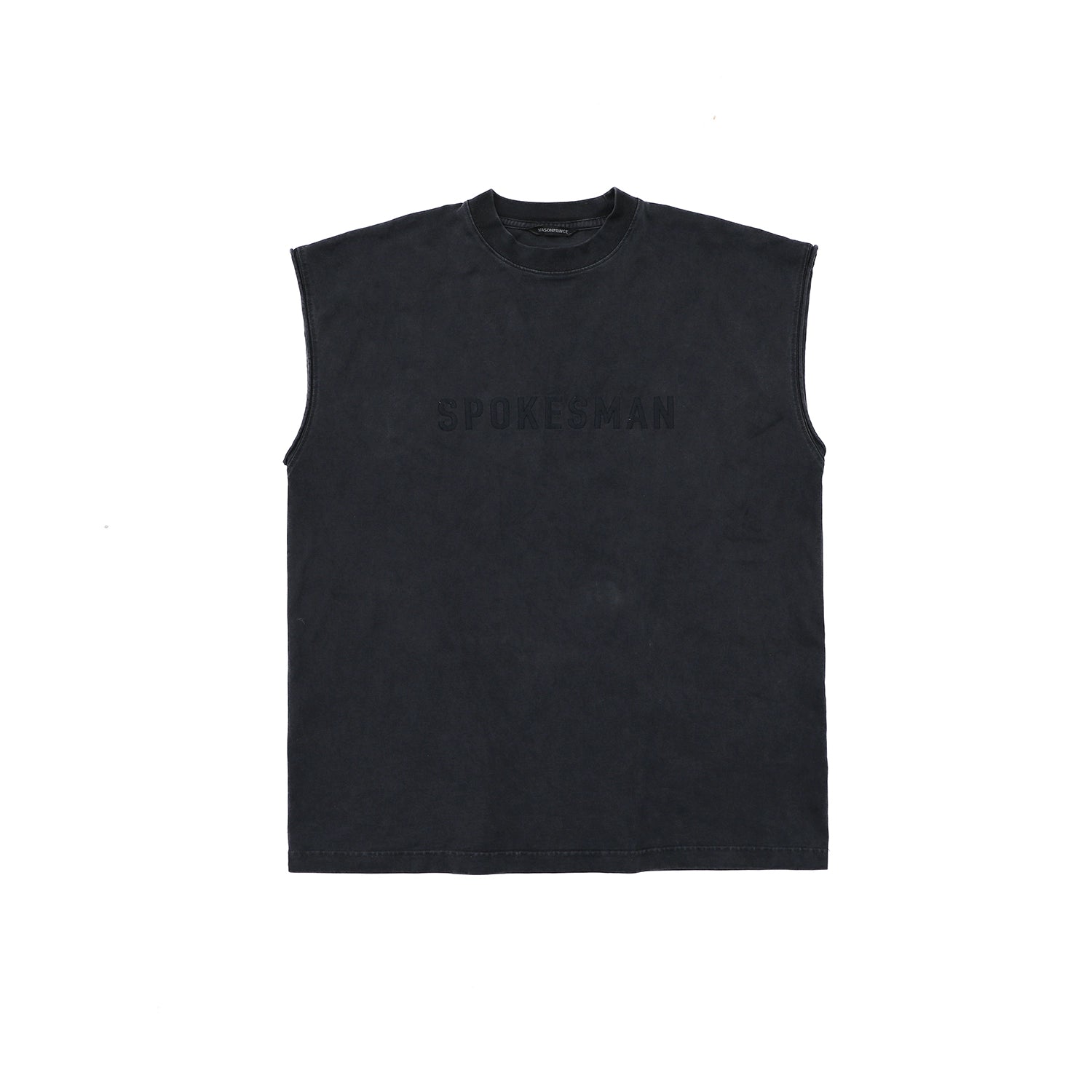 Mason Prince Spokesman Sleeveless Top with Bold Embroidery