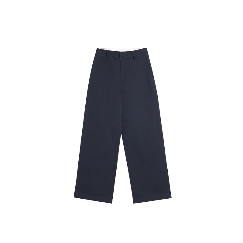 Alright then Vintage High-Density Twill Cotton Casual Pants