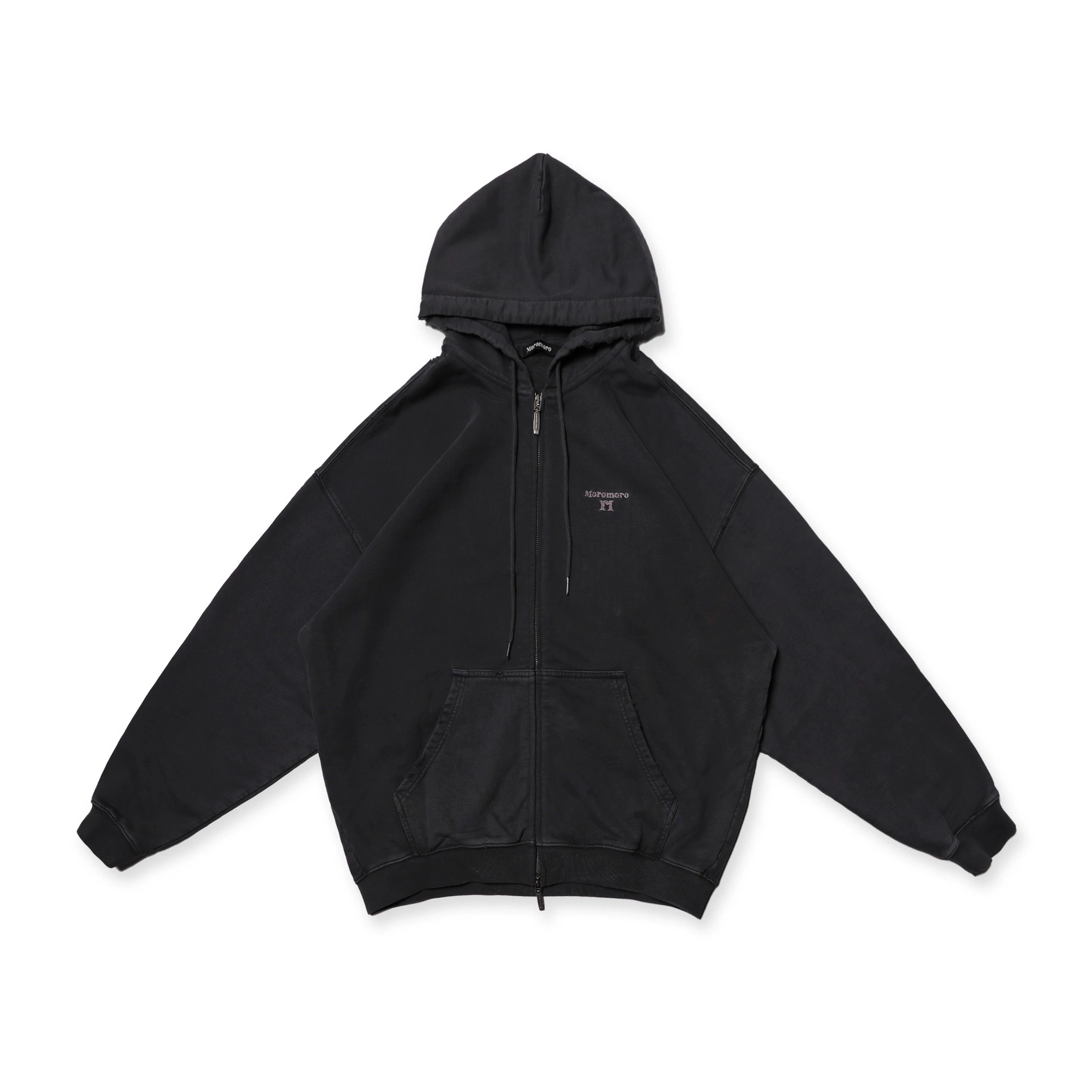 MoroMoro Casual Oversized Hoodie with Embroidery