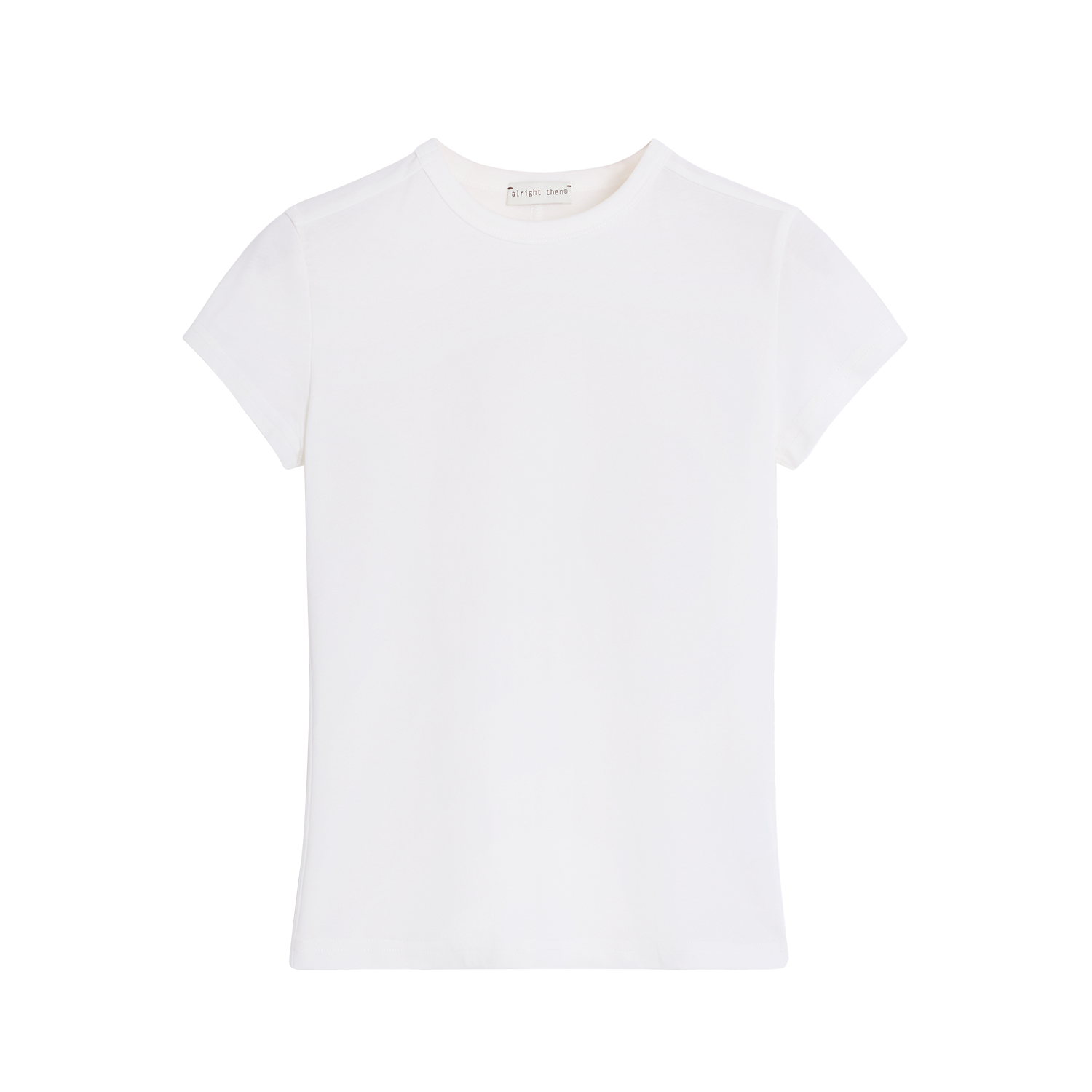 Alright Then Summer Classic Versatile Multicolor Cotton T-Shirt