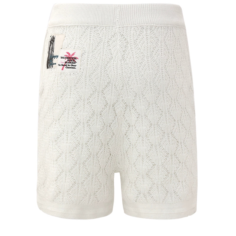MEDM Men's Summer Mesh Embroidered Shorts - Casual Style