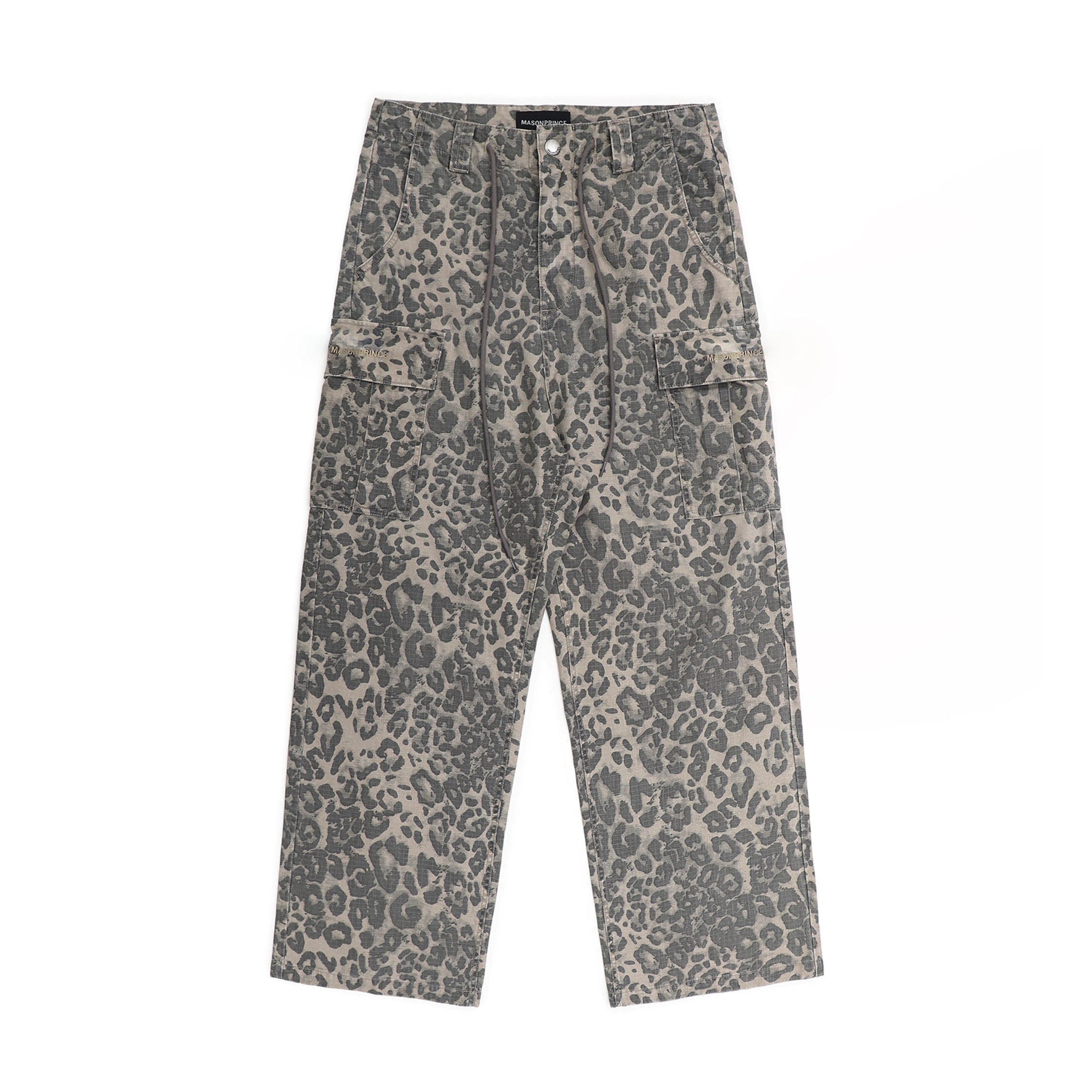 Mason Prince Vintage Style Aged Washed Camo Pants