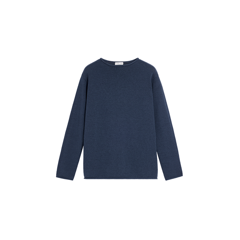 Alright Then Four-Color Basic Chunky Knit Sweater