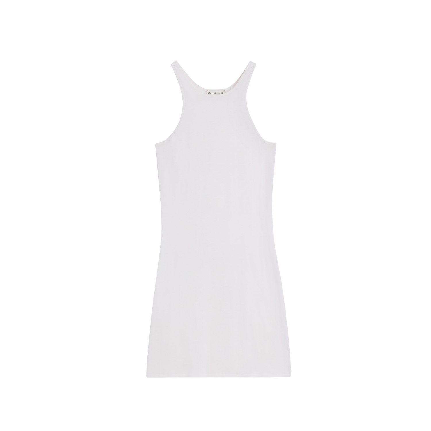 Alright Then Basic Ribbed Crew Neck Tank Top in Three Colors