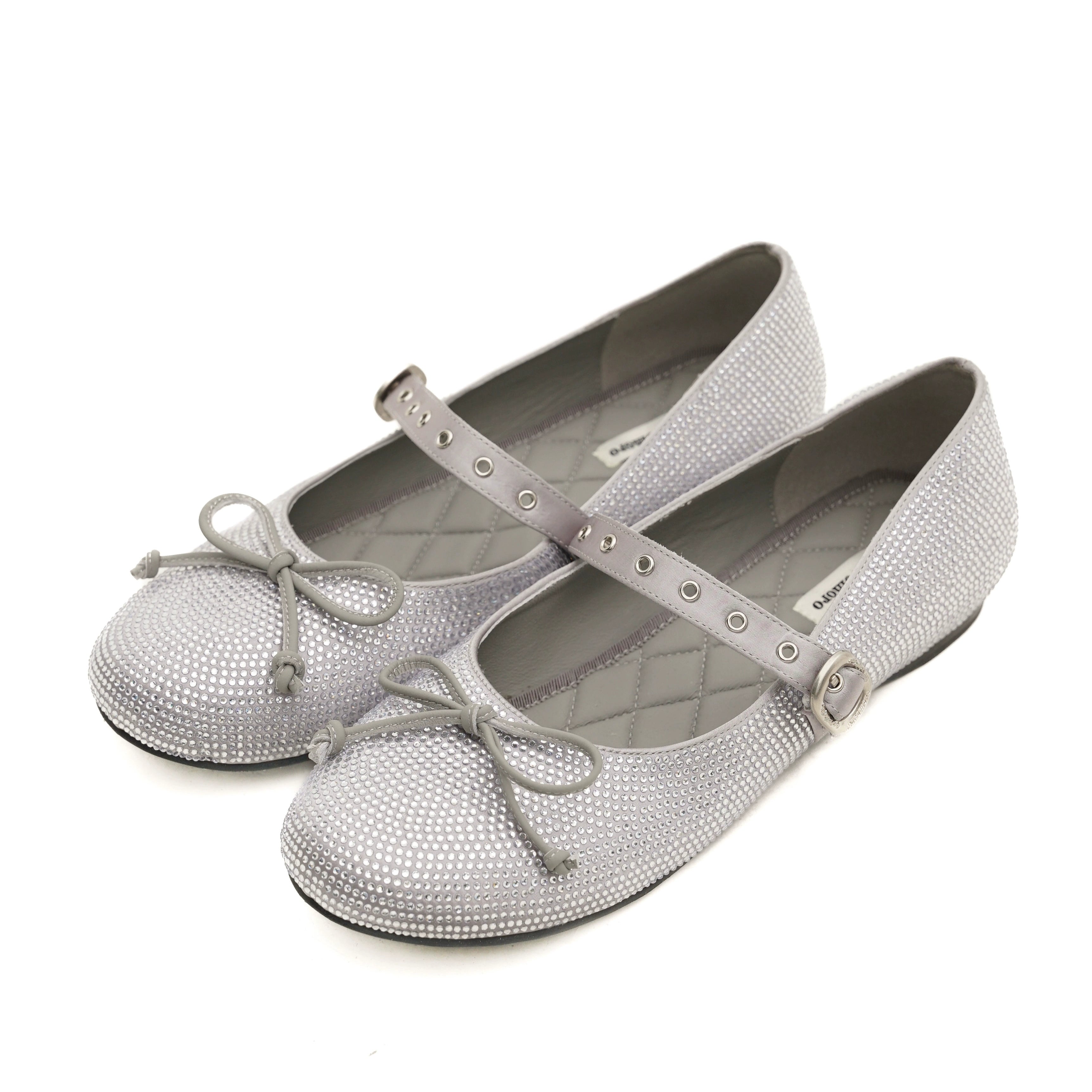 MoroMoro Starlight Flash Retro Ballet Flats with Bow