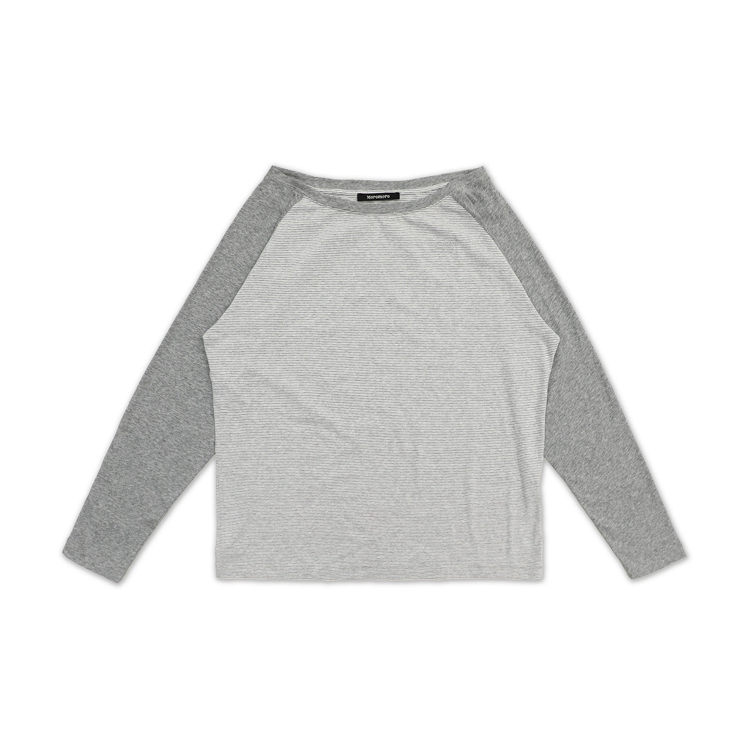 MoroMoro Spring Casual Color Block Long-Sleeve T-Shirt