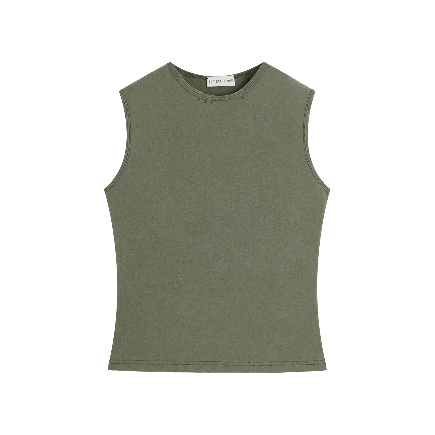 Alright Then Vintage Two-Color Faded T-Shirt