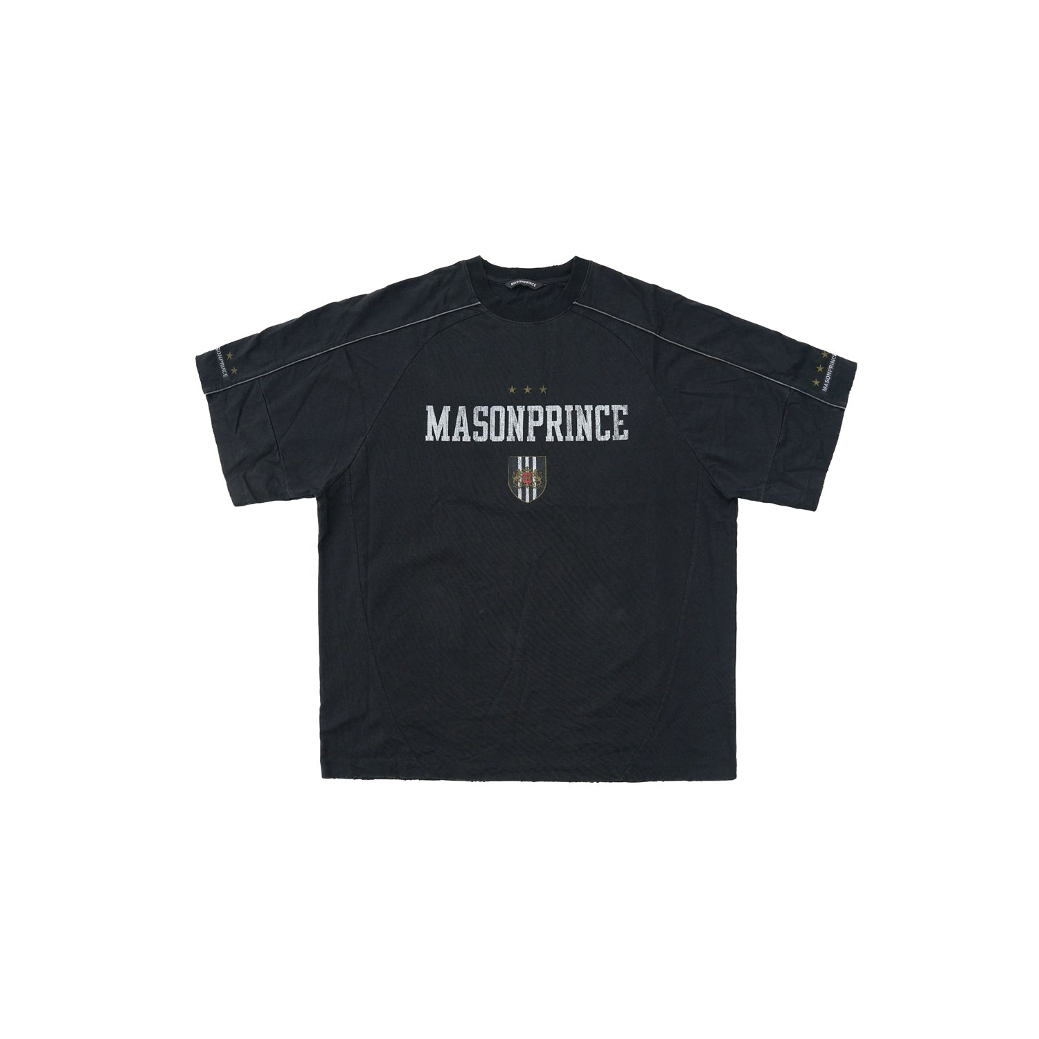 Mason Prince Superclub 8 Cropped Short Sleeve Tee