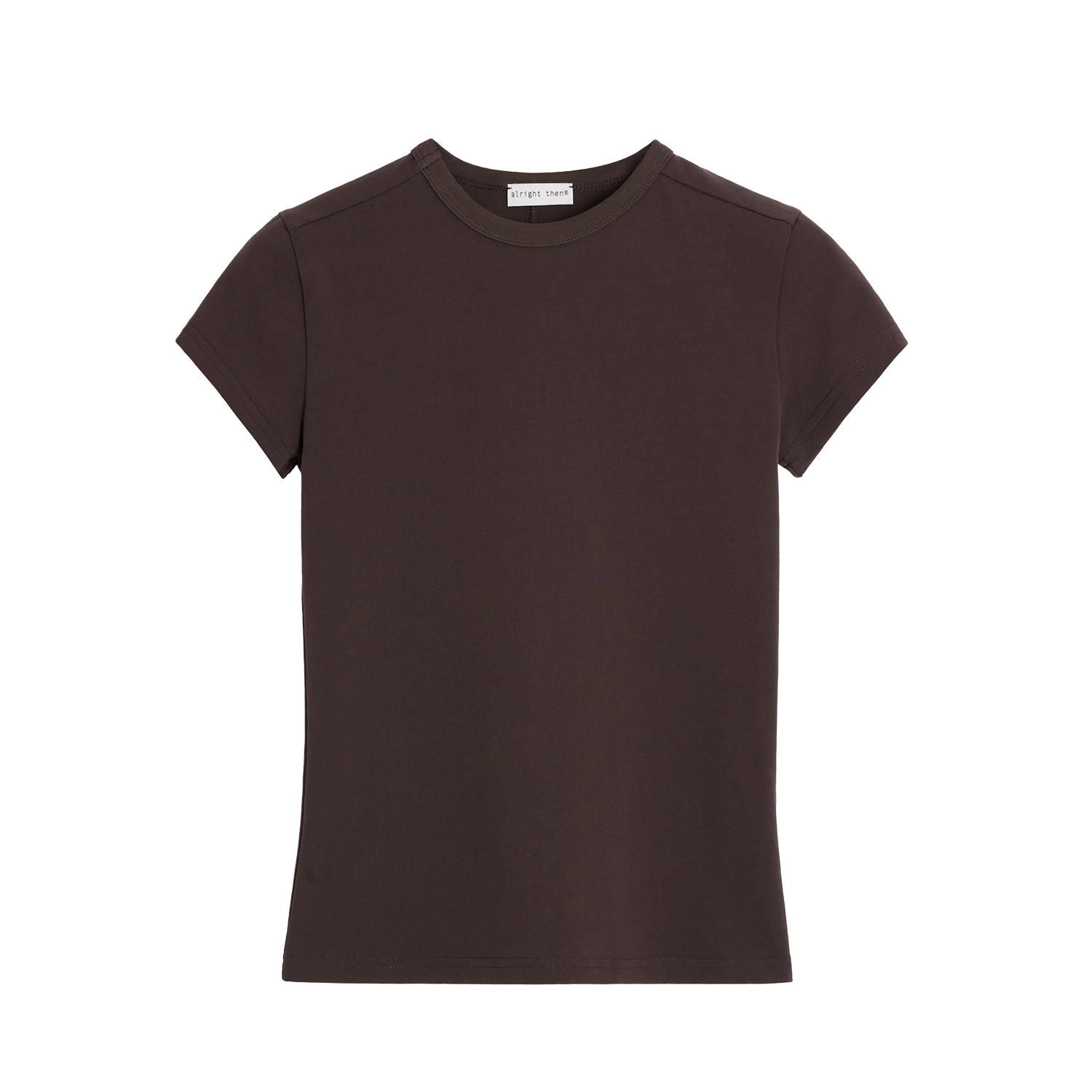 Alright Then Summer Classic Versatile Multicolor Cotton T-Shirt