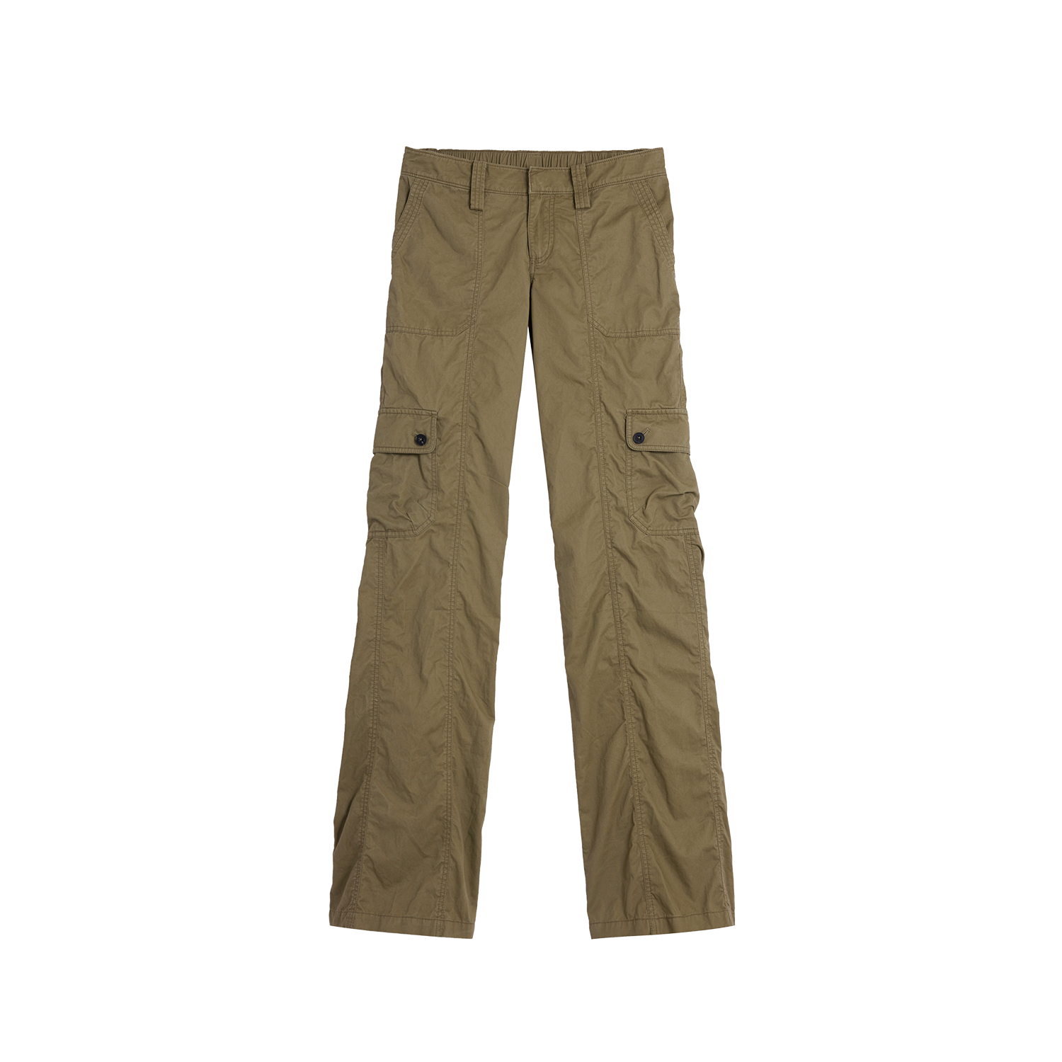 Alright Then Women's Stylish Cotton Pleated Work Pants