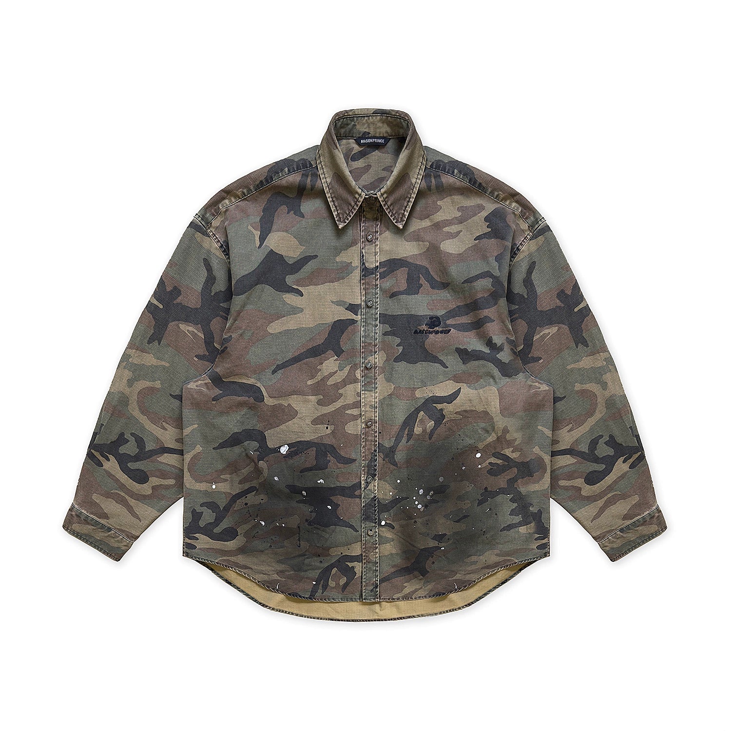Mason Prince Classic Camouflage Long Sleeve Shirt