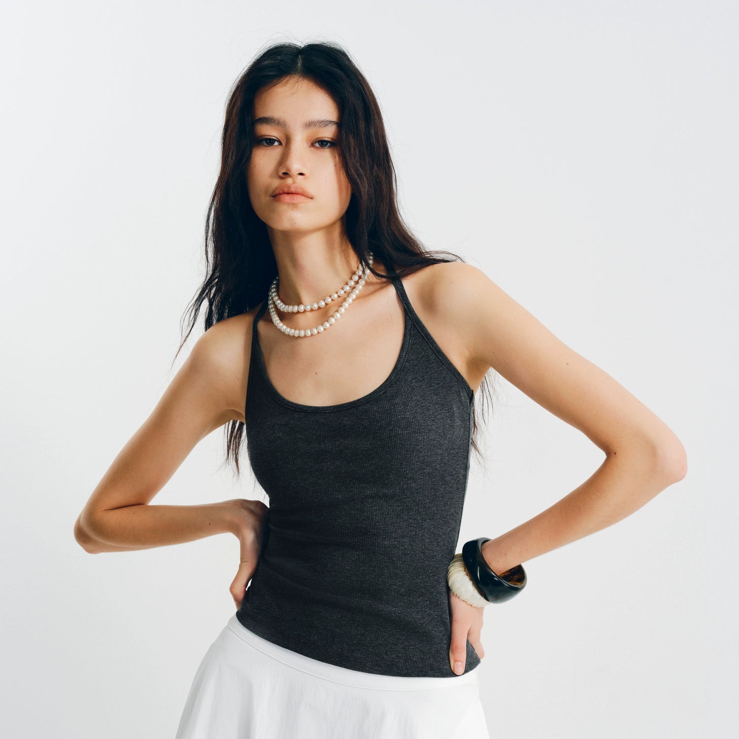 Puki Puki Classic I-beam Ribbed Vest - Soft & Breathable