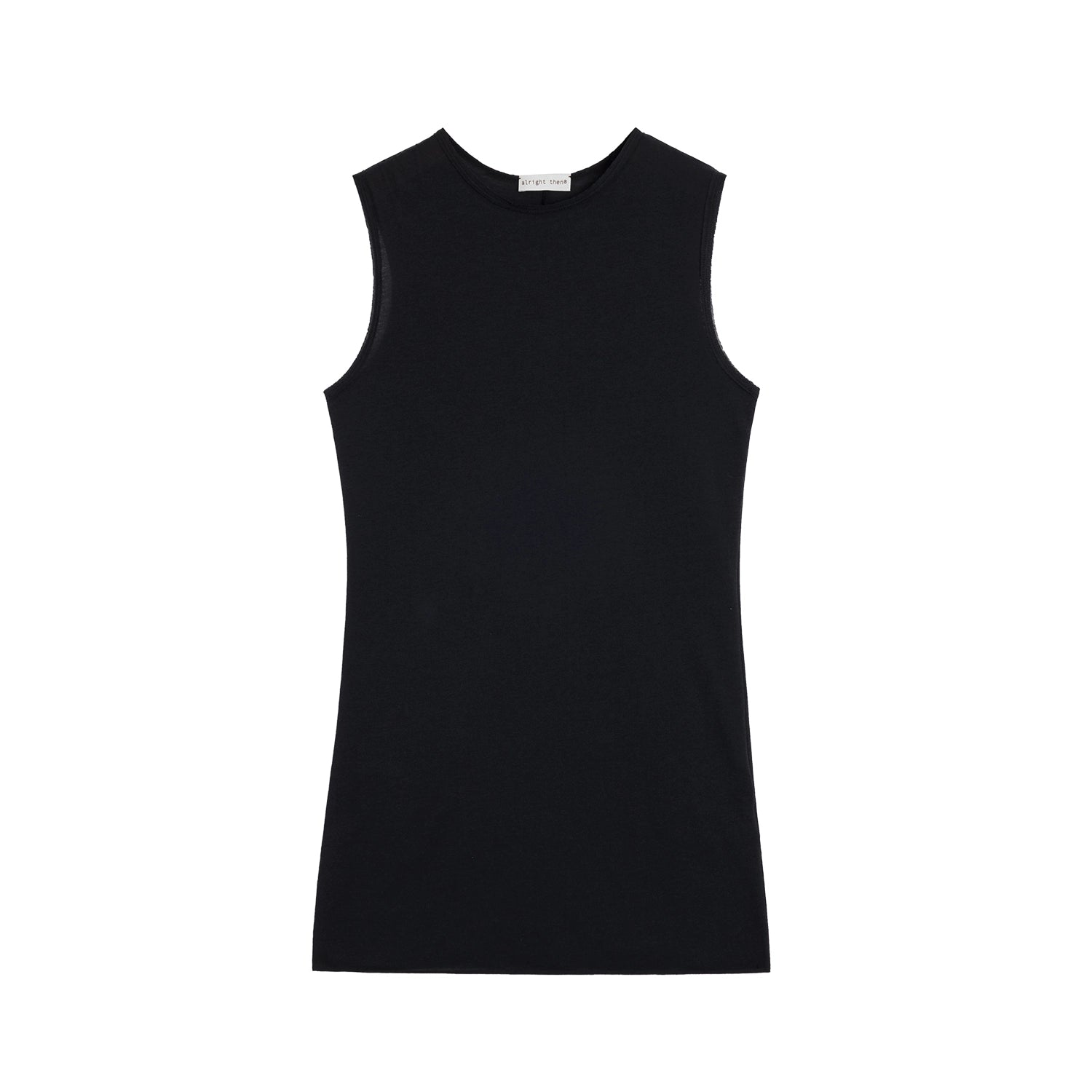 Alright Then Sleeveless Knit Top with Side Coverage