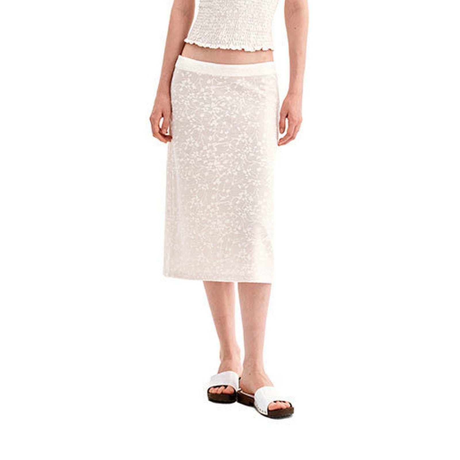Puki Puki Original Summer Textured Vest and Skirt Set